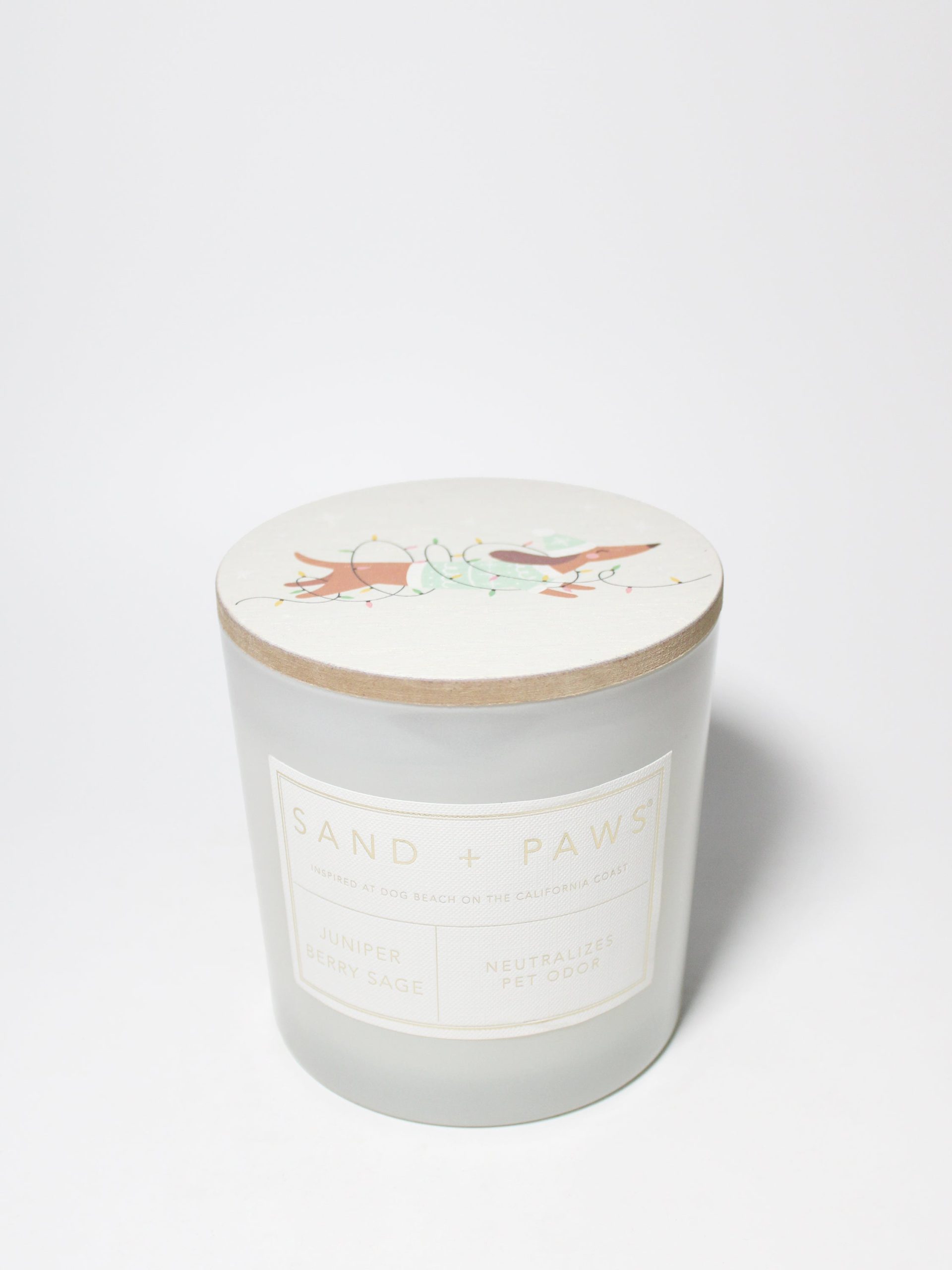 Sand Fog Sand + Paws Juniper Berry Sage 21 oz scented candle