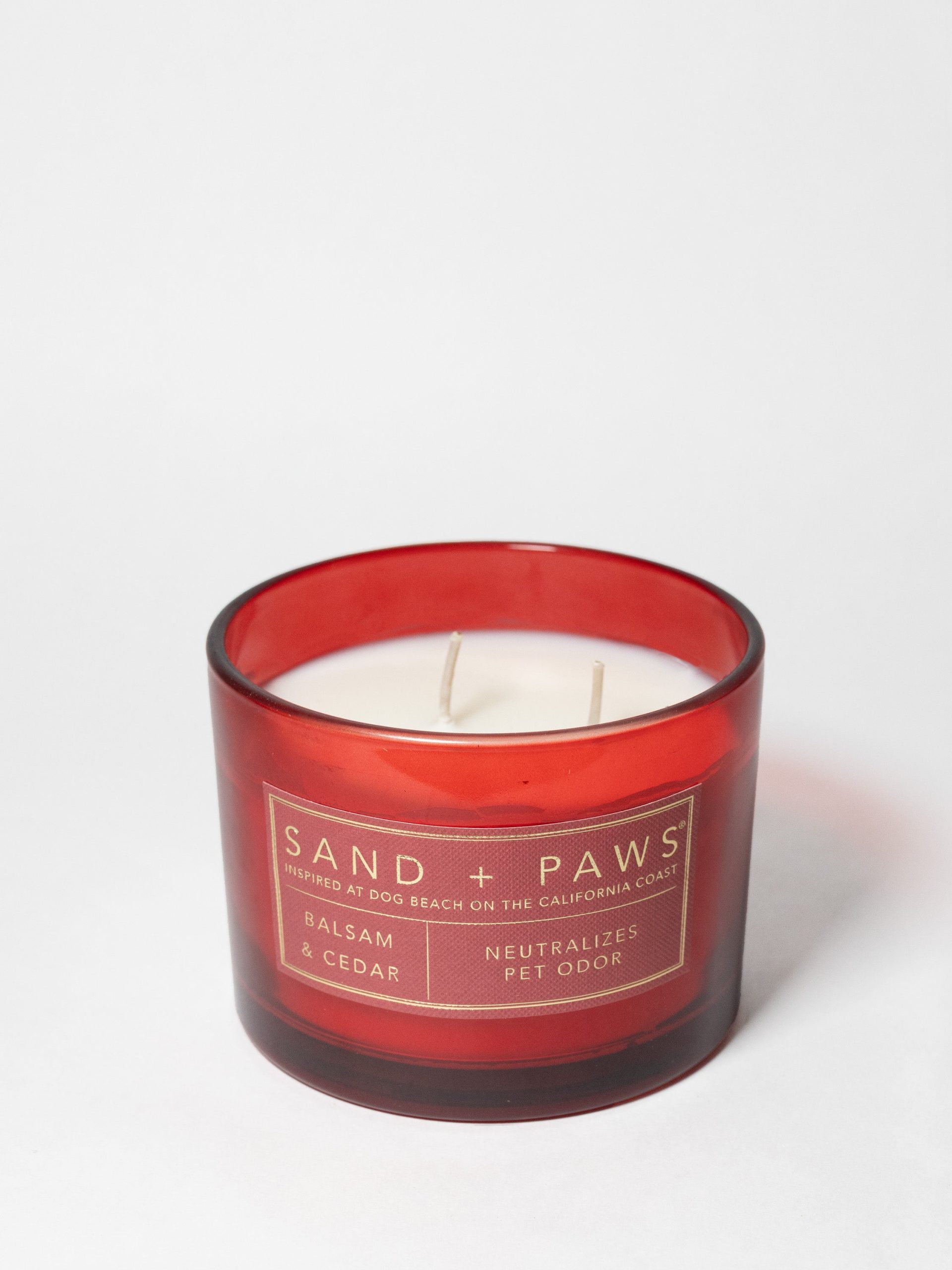 Sand Fog Sand + Paws Balsam & Cedar 12 oz scented candle - Image 3