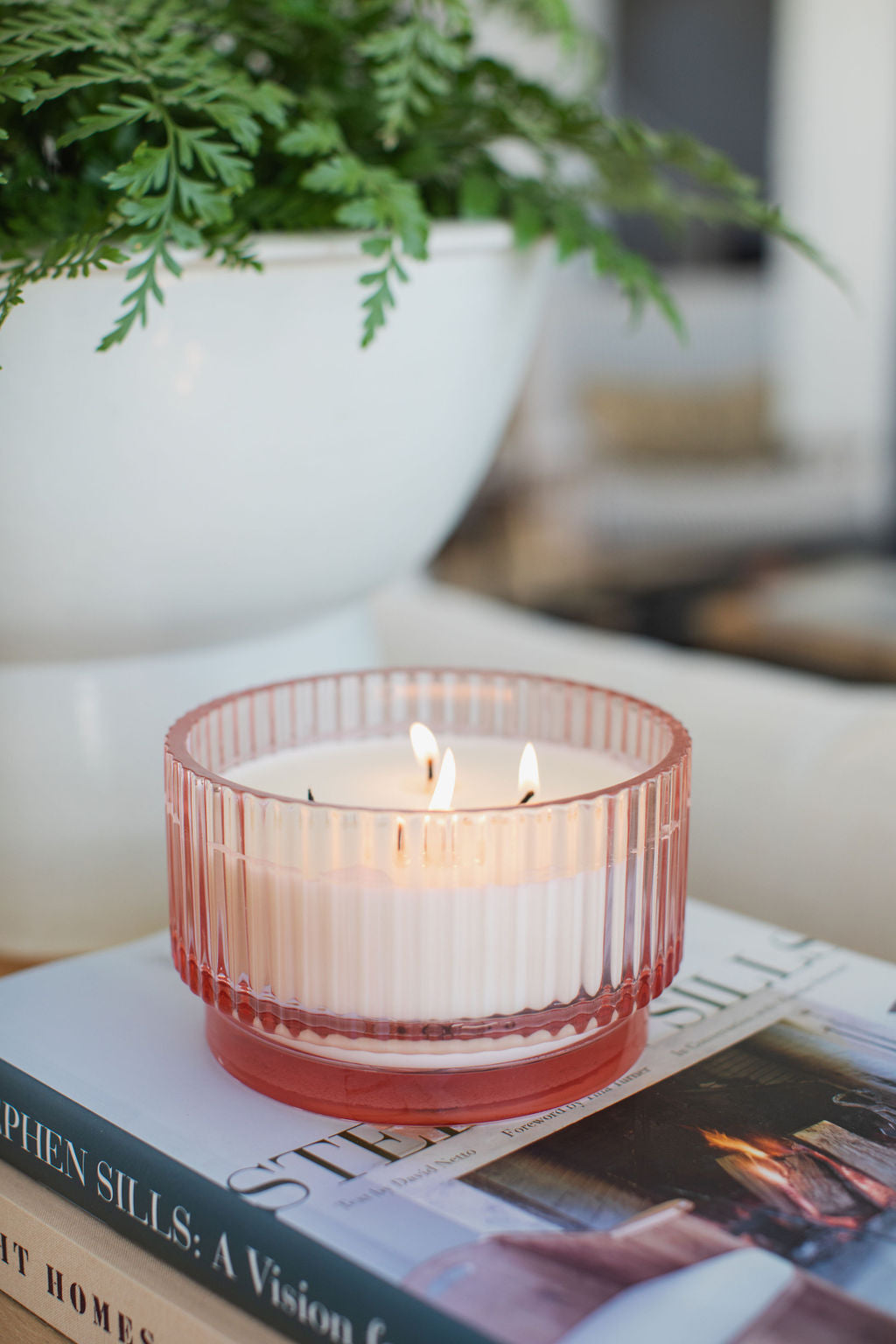 Sand Fog Pink Prosecco 25 oz scented candle - Image 3