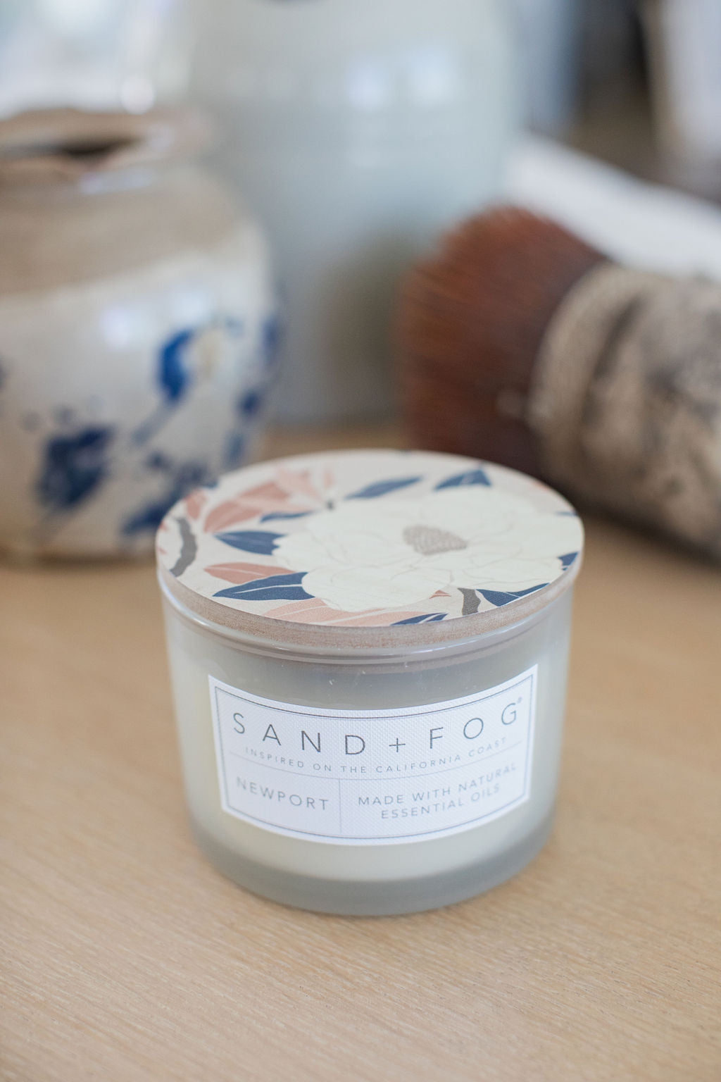 Sand Fog Newport 12 oz scented candle - Image 2