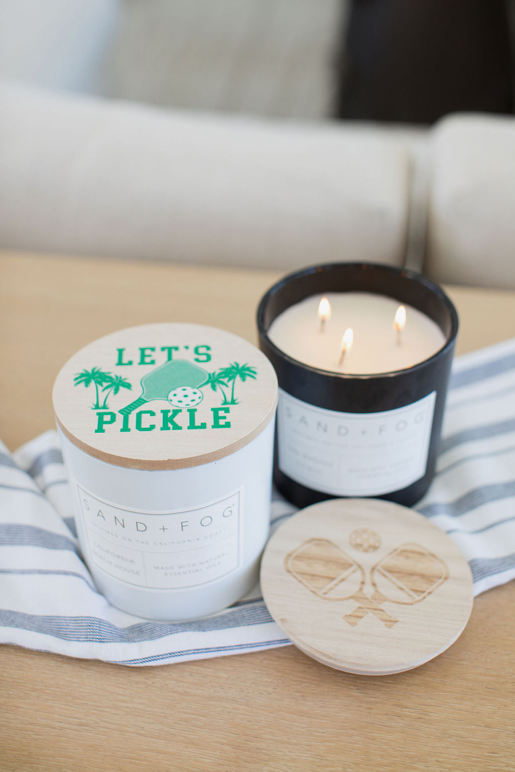 Sand Fog California Beach House 21 oz scented candle - Image 2