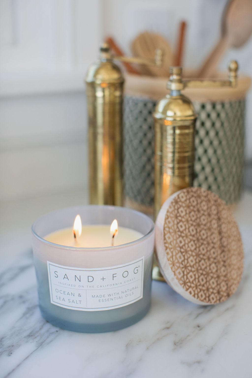 Sand Fog Ocean & Sea Salt 12 oz scented candle - Image 2