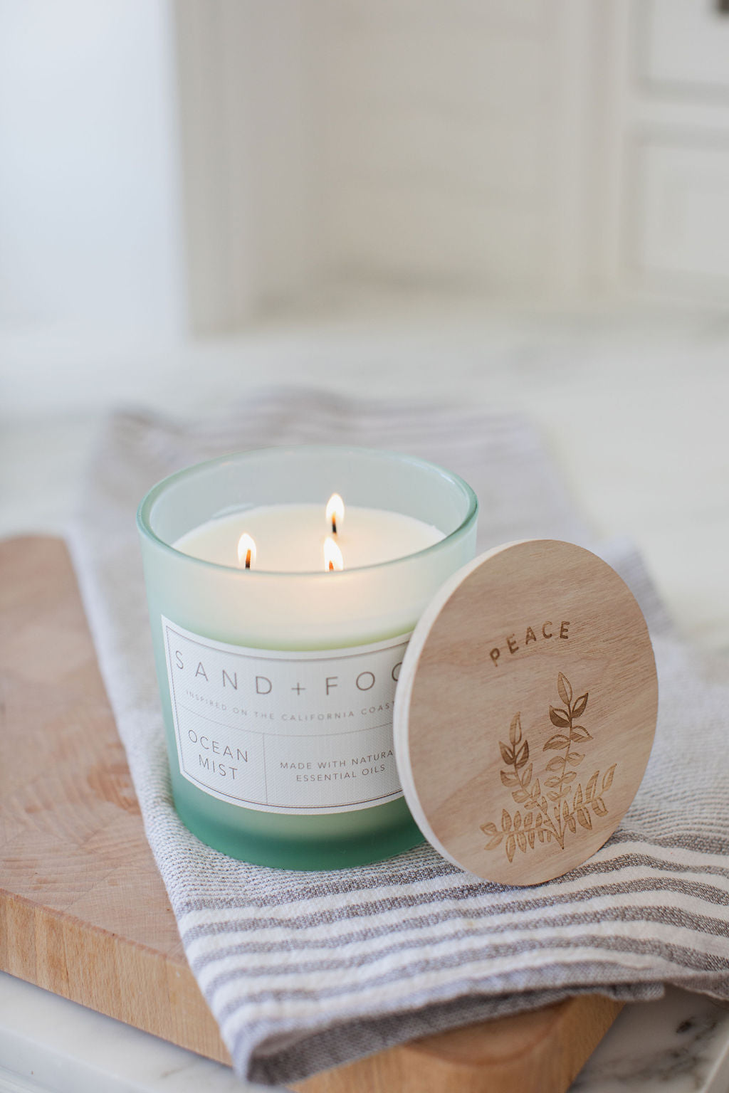 Sand Fog Ocean Mist 21 oz scented candle - Image 5