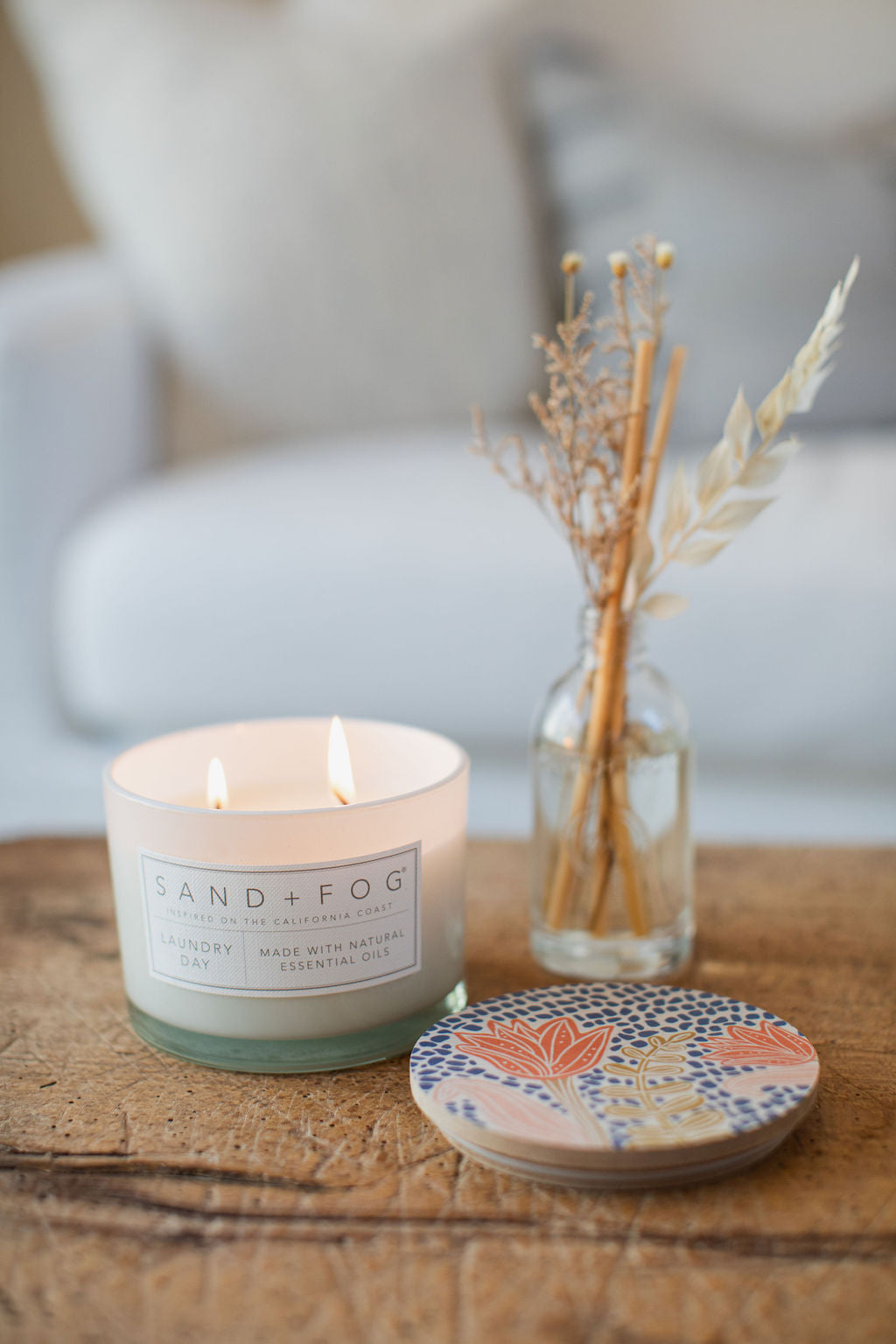 Sand Fog Laundry Day 12 oz scented candle - Image 2