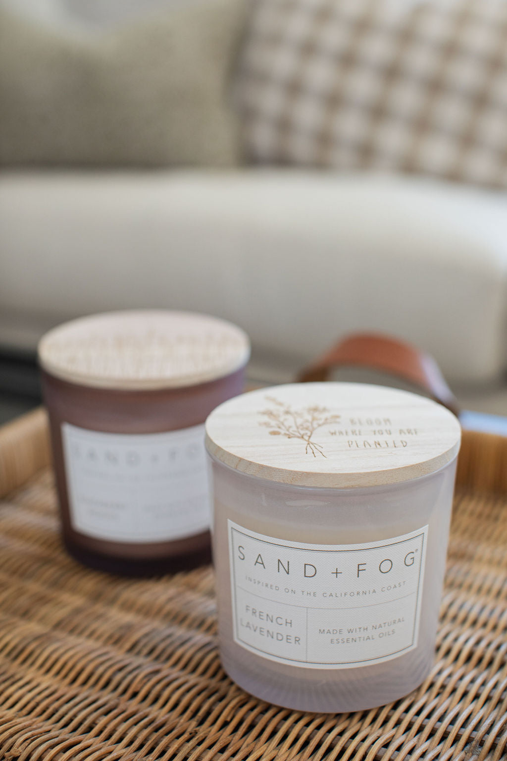 Sand Fog French Lavender 21 oz scented candle - Image 2