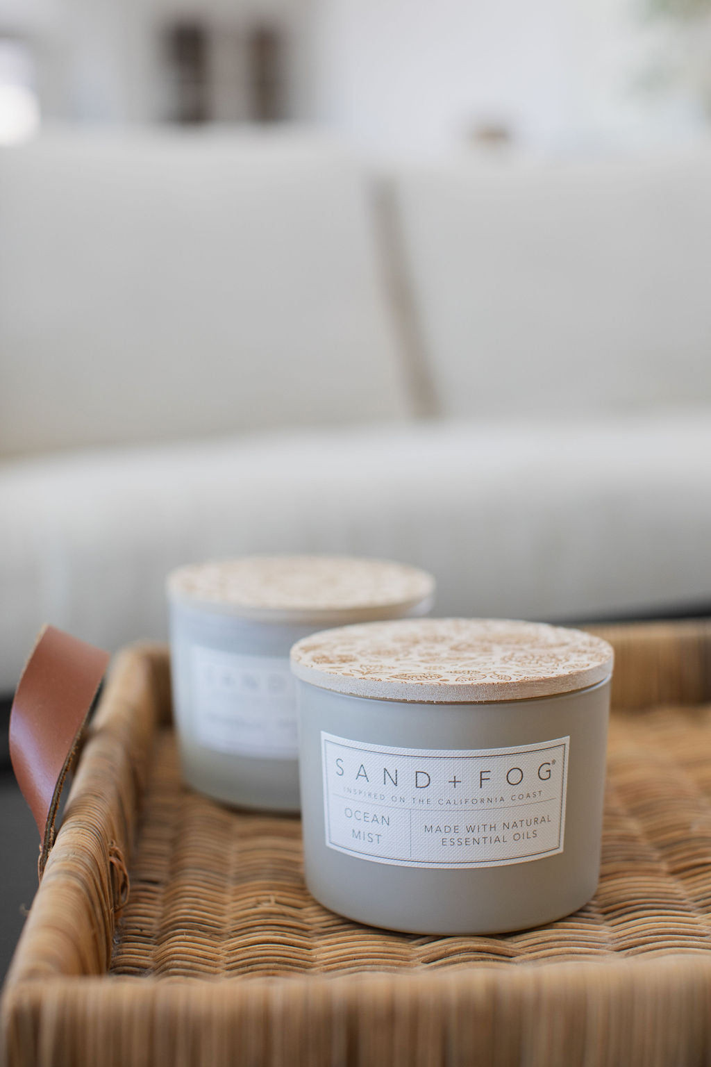 Sand Fog Ocean Mist 12 oz scented candle - Image 2
