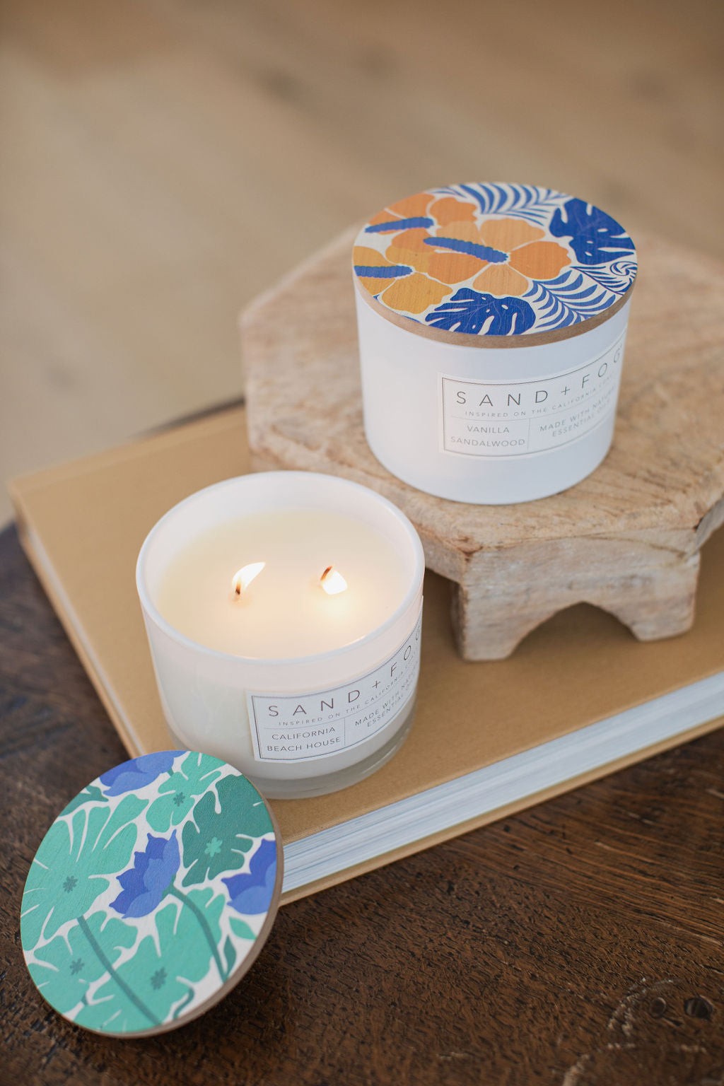 Sand Fog Vanilla Sandalwood 12 oz scented candle - Image 5