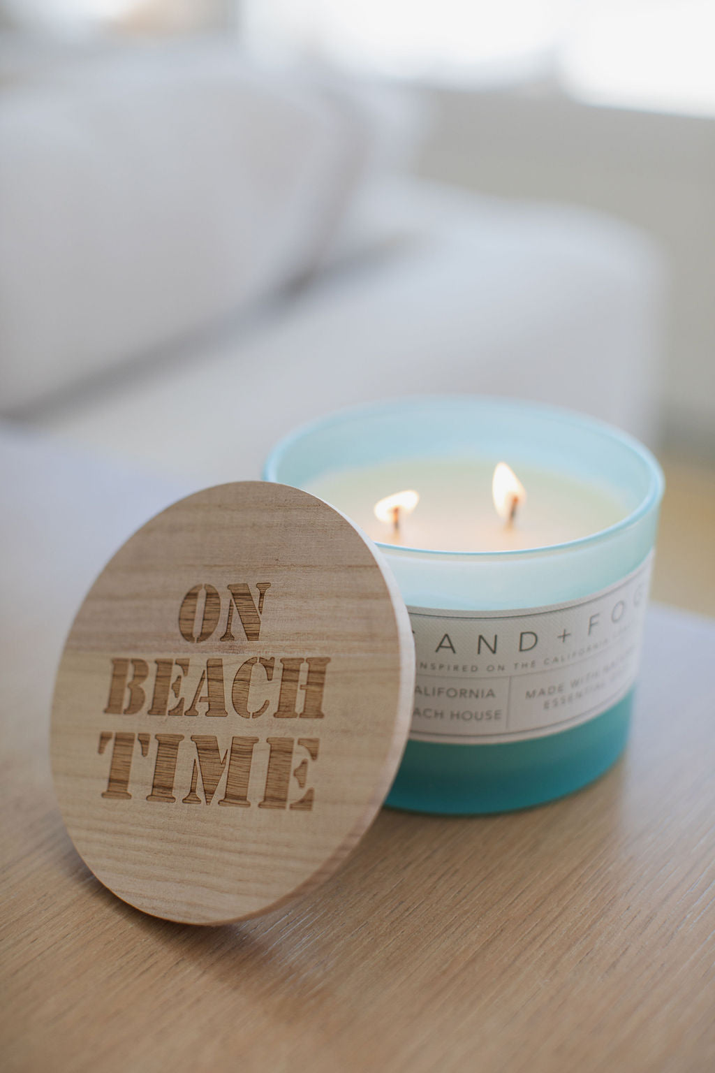 Sand Fog California Beach House 12 oz scented candle - Image 2