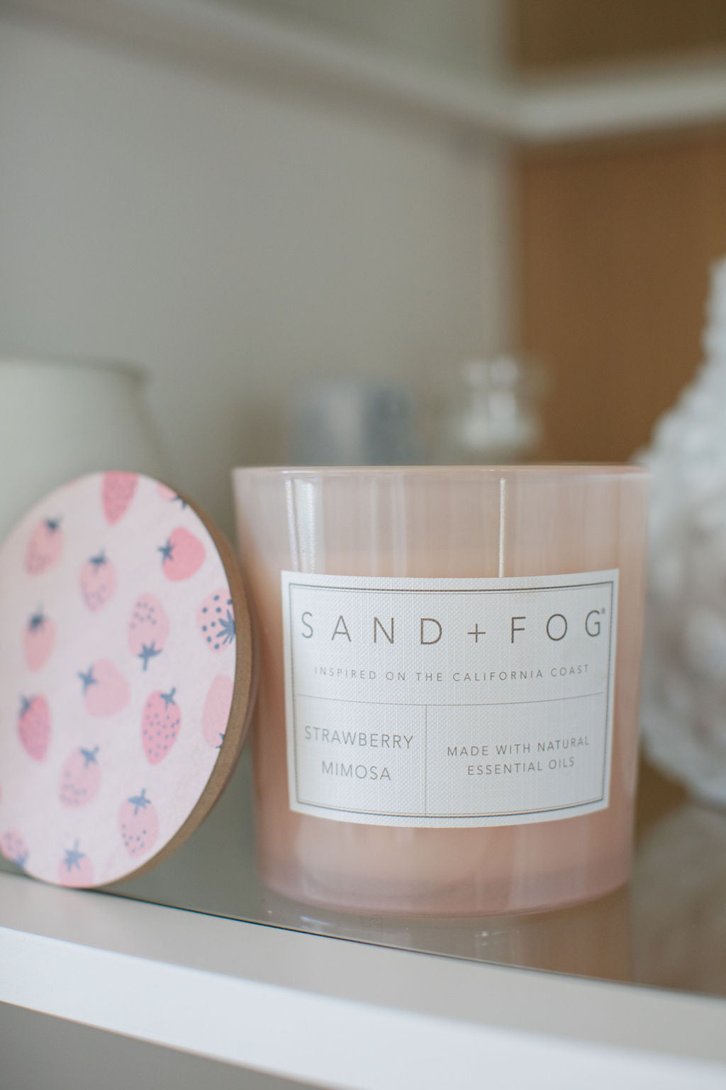 Sand Fog Strawberry Mimosa 21 oz scented candle - Image 5