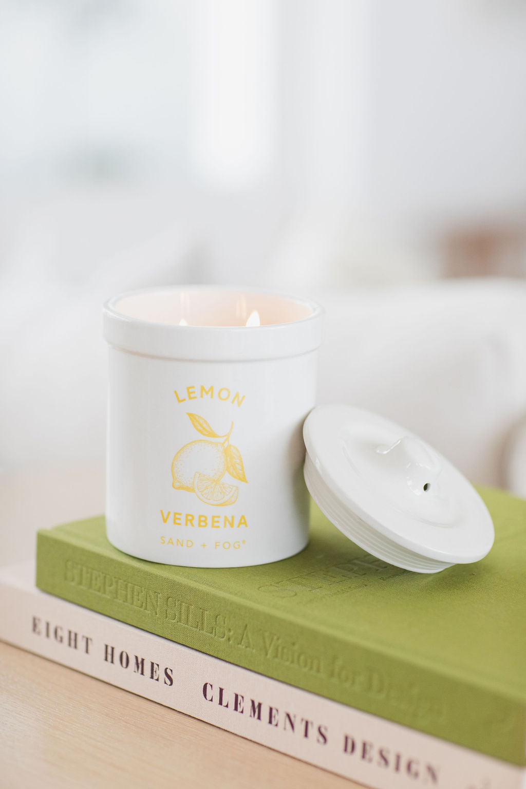 Sand Fog Lemon Verbena 17.5 oz scented candle - Image 2