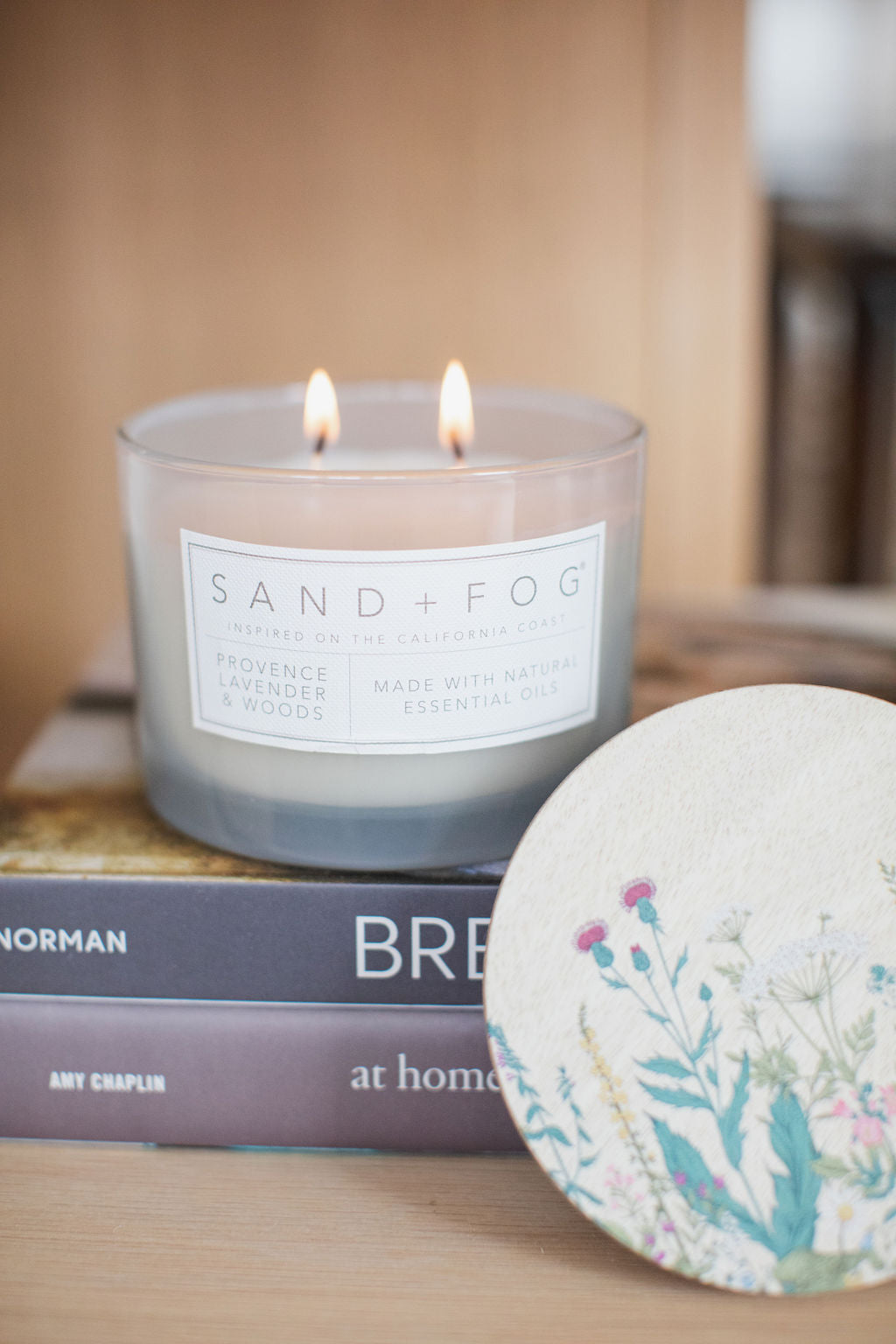 Sand Fog Provence Lavender & Woods 12 oz scented candle - Image 5