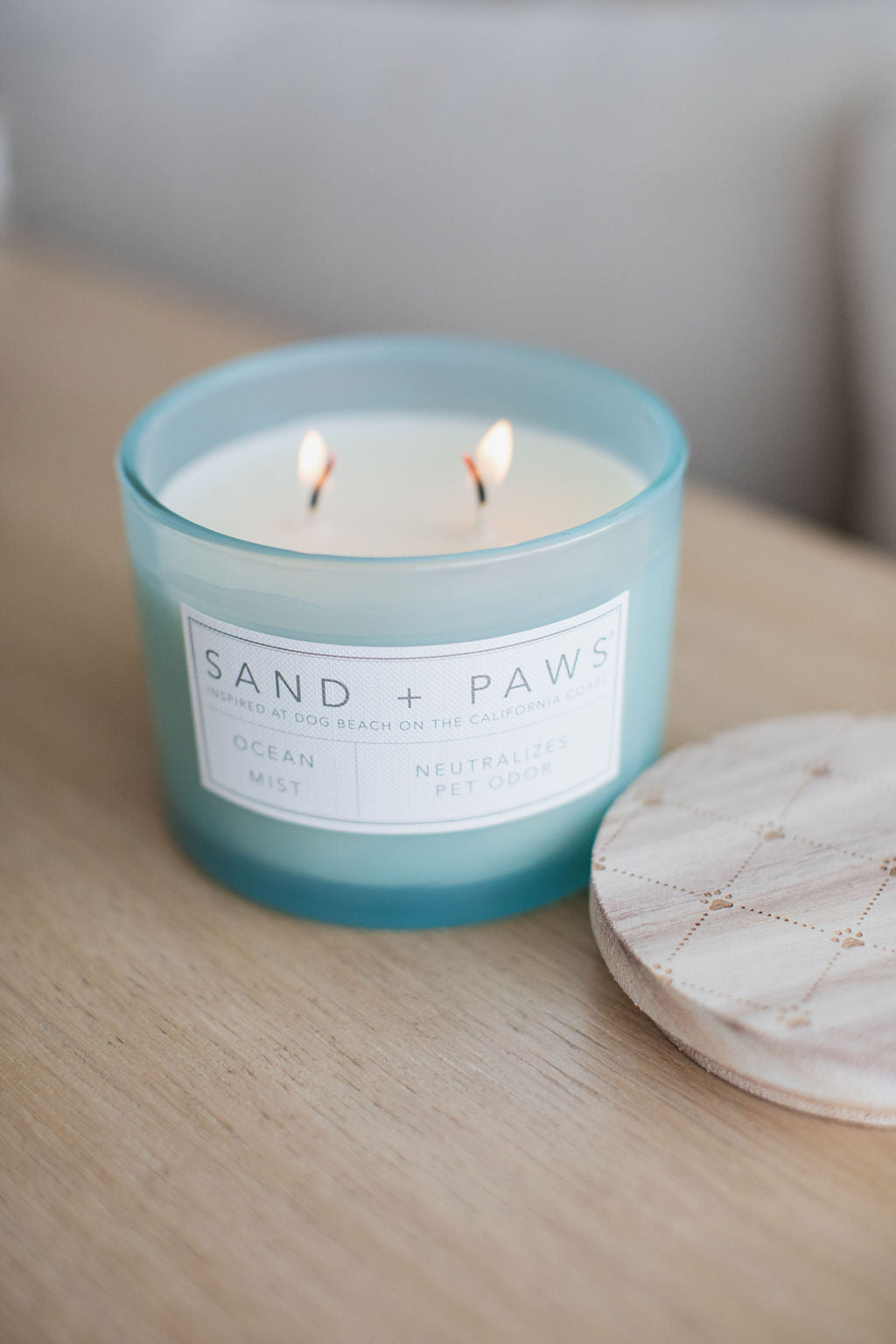 Sand Fog Sand + Paws Ocean Mist 12 oz scented candle - Image 5