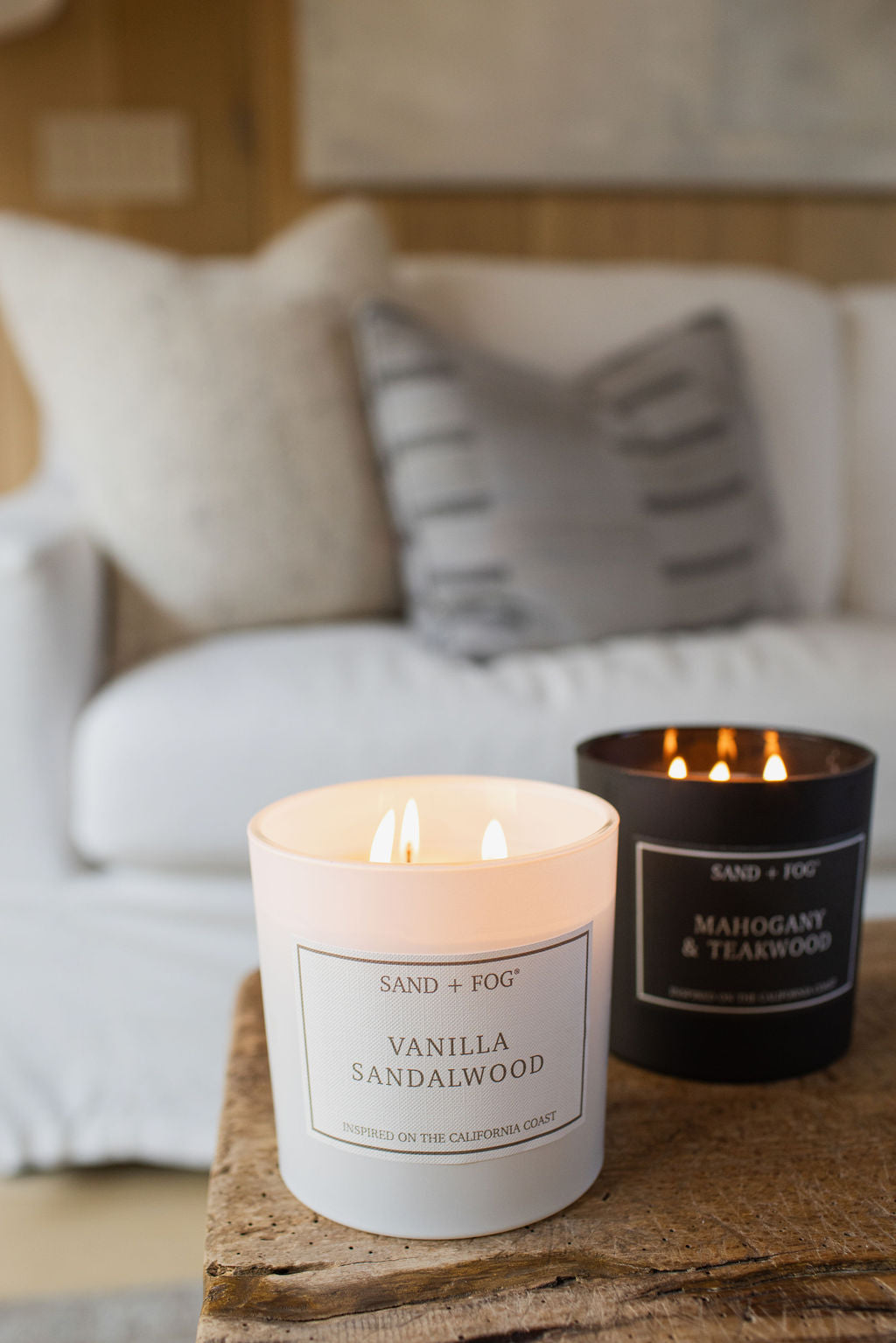 Sand Fog Vanilla Sandalwood 21 oz scented candle - Image 2