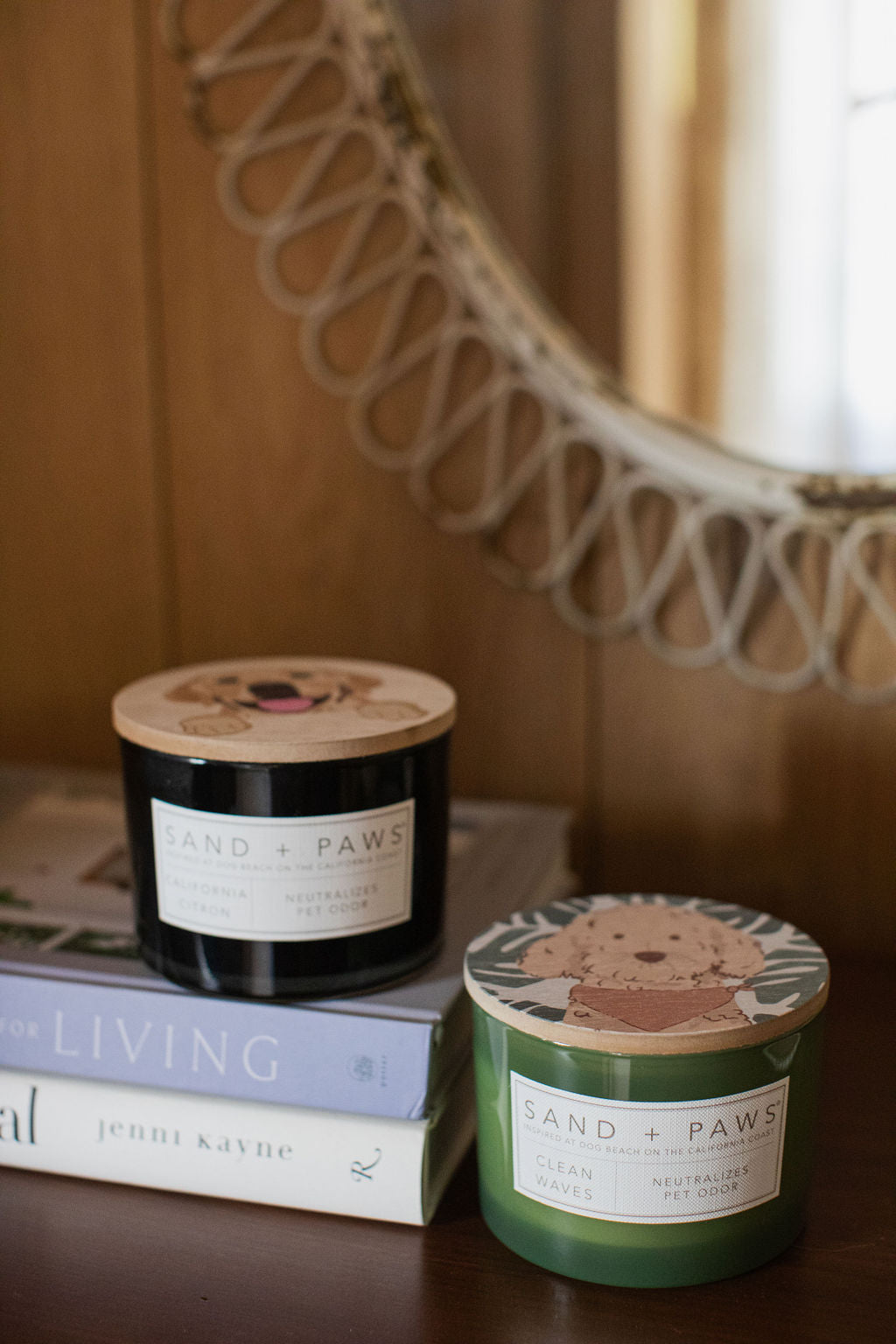 Sand Fog Sand + Paws Clean Waves 12 oz scented candle - Image 5