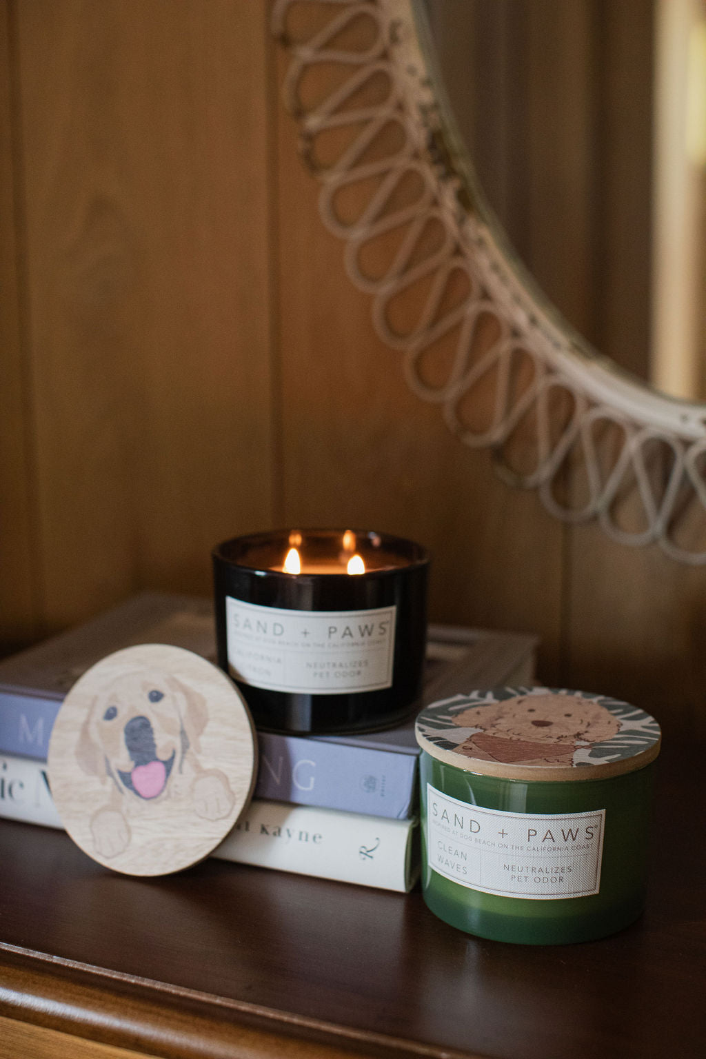 Sand Fog Sand + Paws California Citron 12 oz scented candle - Image 5