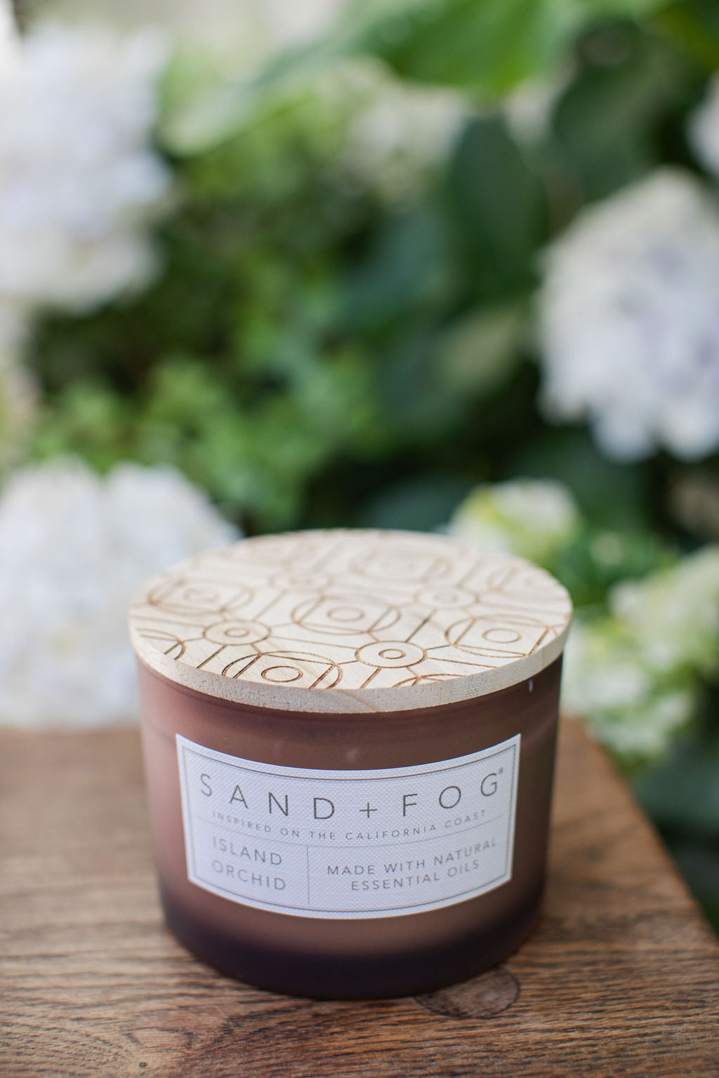 Sand Fog Island Orchid 12 oz scented candle - Image 2