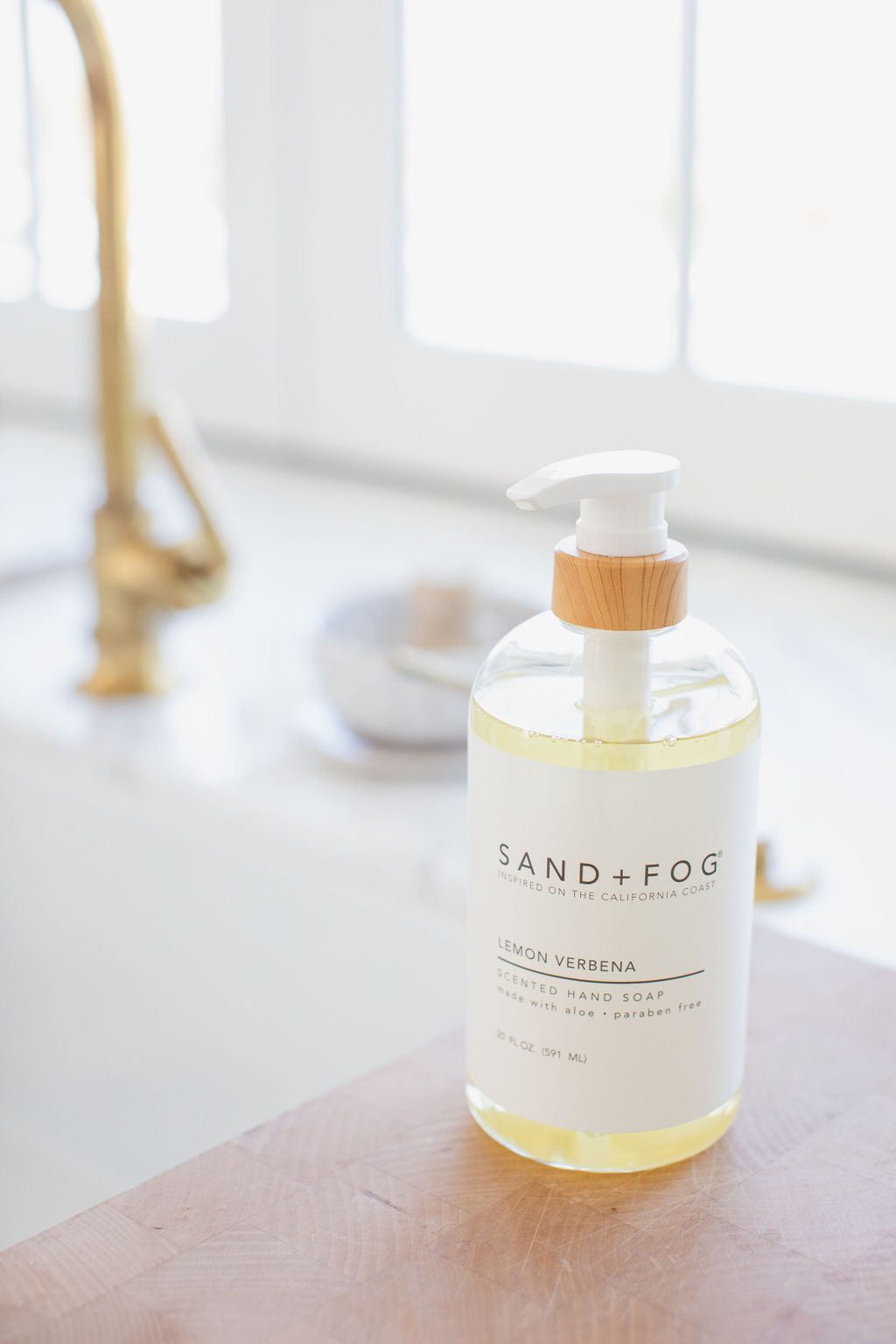 Sand Fog Lemon Verbena 20 oz Liquid Hand Soap - Image 2