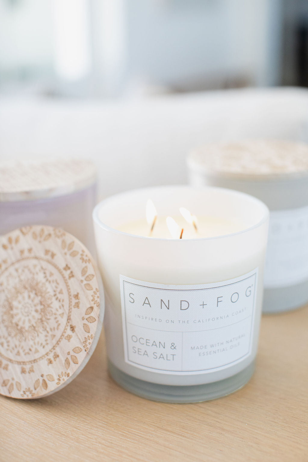 Sand Fog Ocean & Sea Salt 21 oz scented candle - Image 5