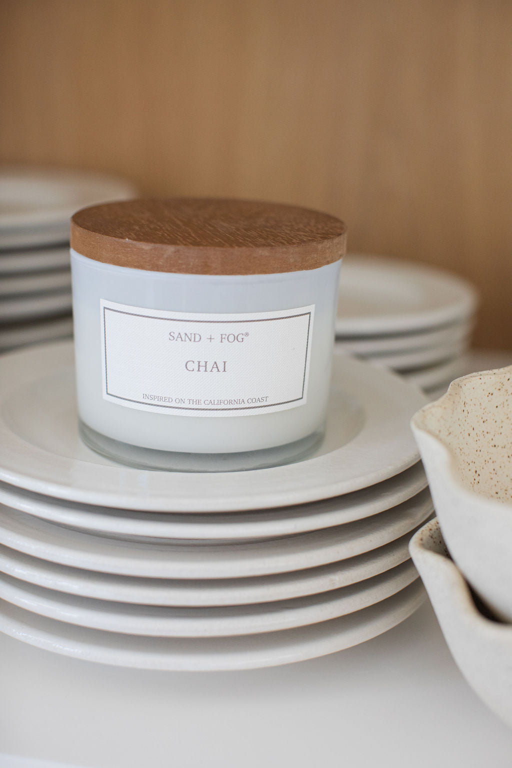 Sand Fog Chai 12 oz scented candle - Image 2