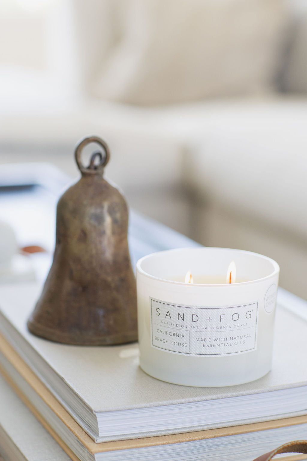 Sand Fog California Beach House 12 oz scented candle - Image 2