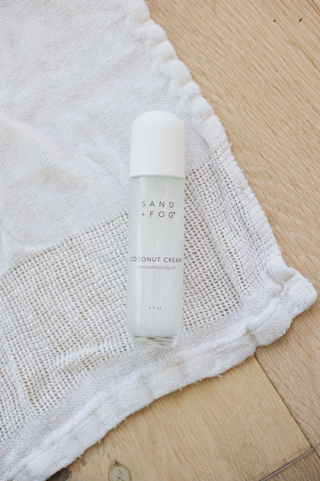Sand Fog Coconut Cream 4 oz Illuminating Body Oil - Image 3