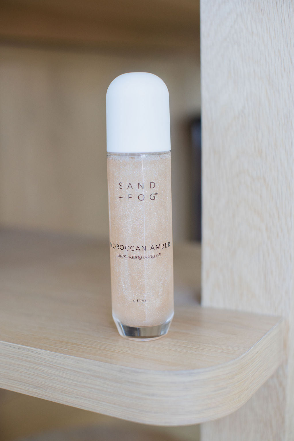 Sand Fog Moroccan Amber 4 oz Illuminating Body Oil - Image 3