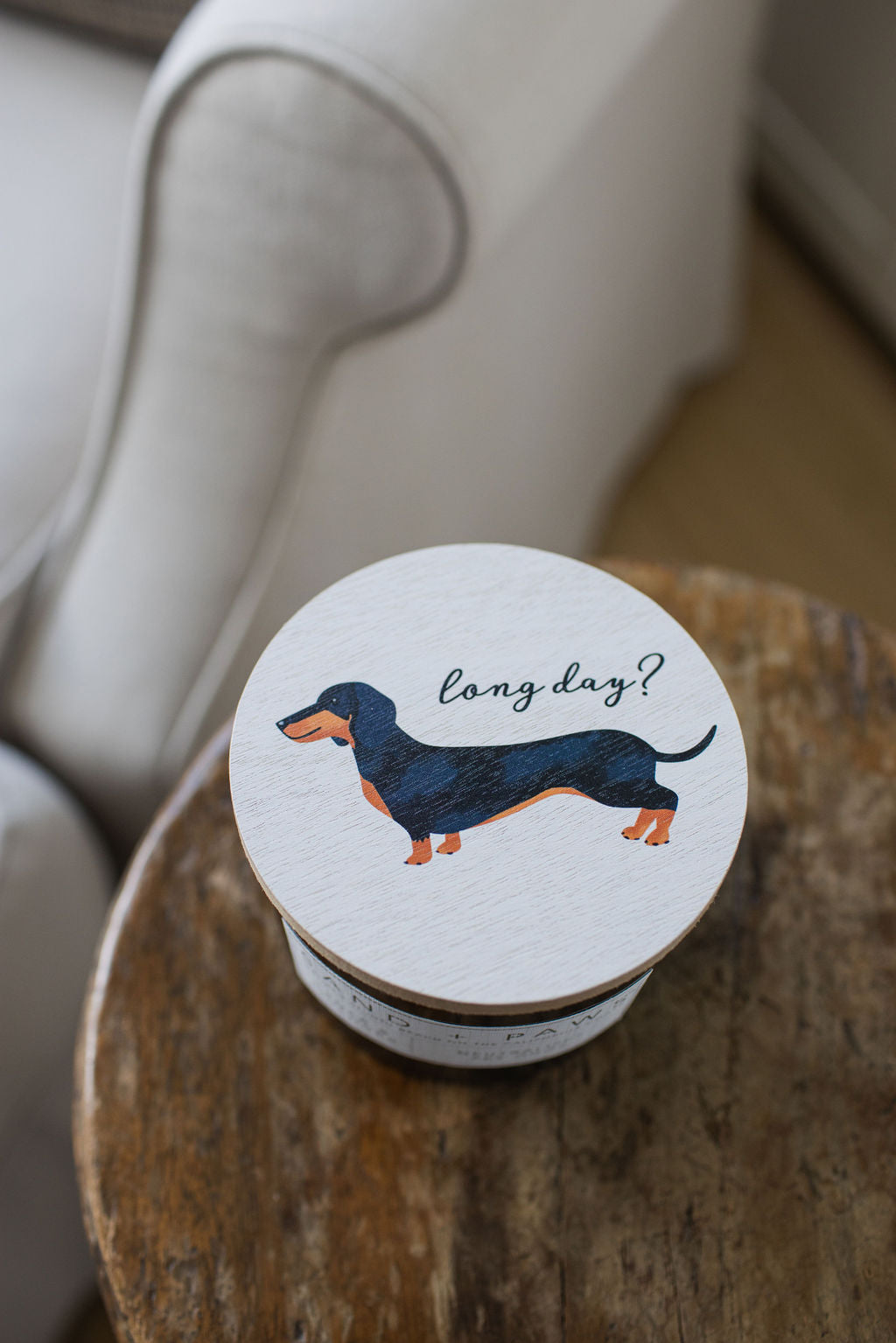 Sand Fog Sand + Paws Cedar & Lavender 12 oz scented candle - Image 5