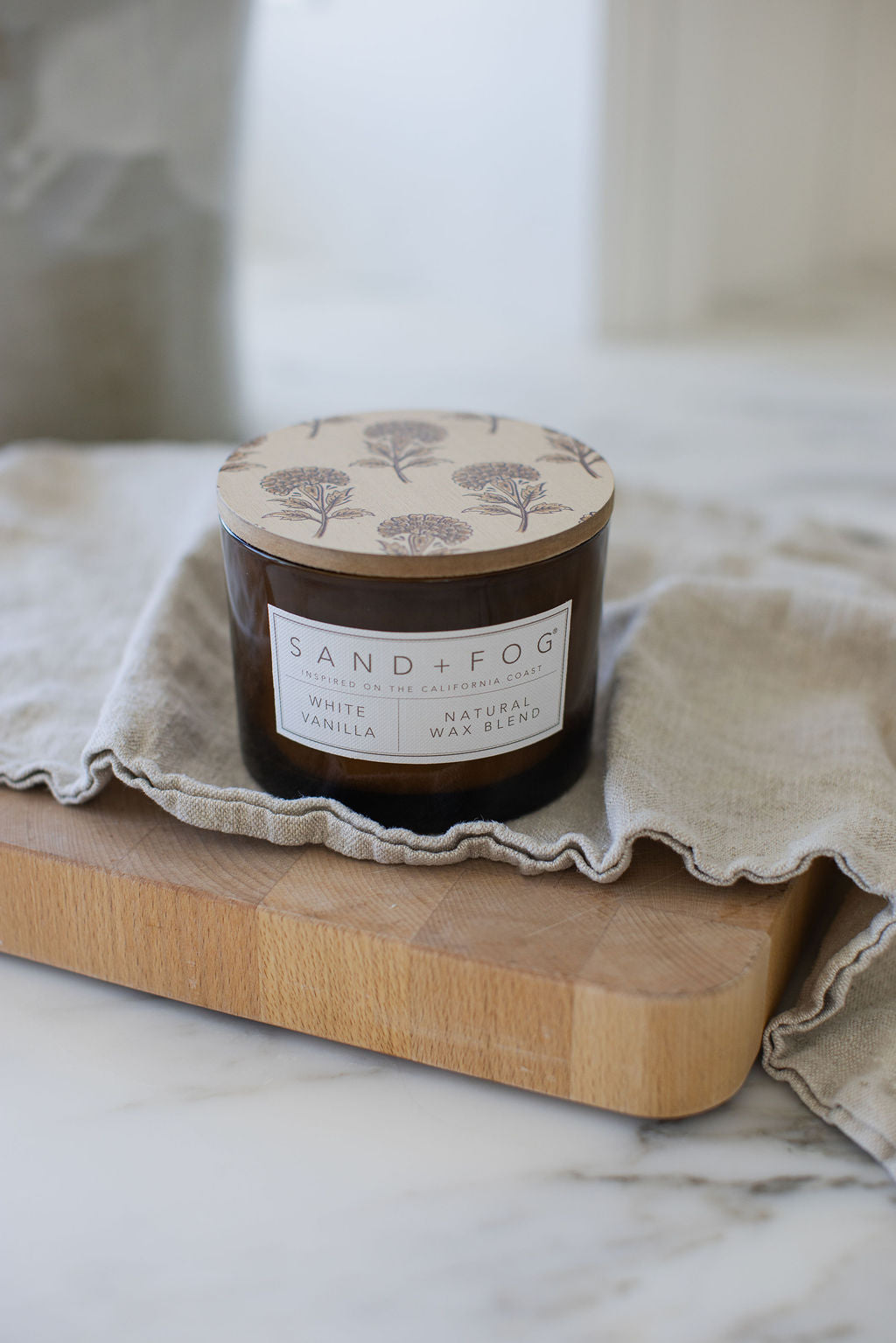 Sand Fog White Vanilla 12 oz scented candle - Image 5