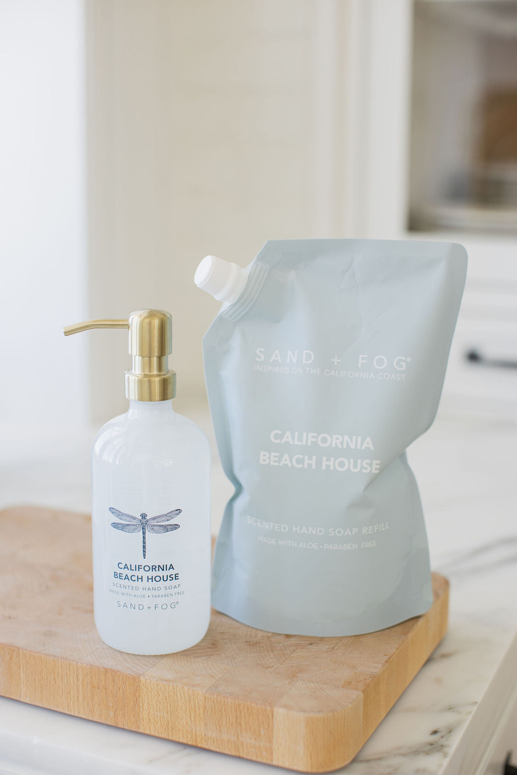 Sand Fog California Beach House 34 oz Liquid Hand Soap Refill Bag - Image 2