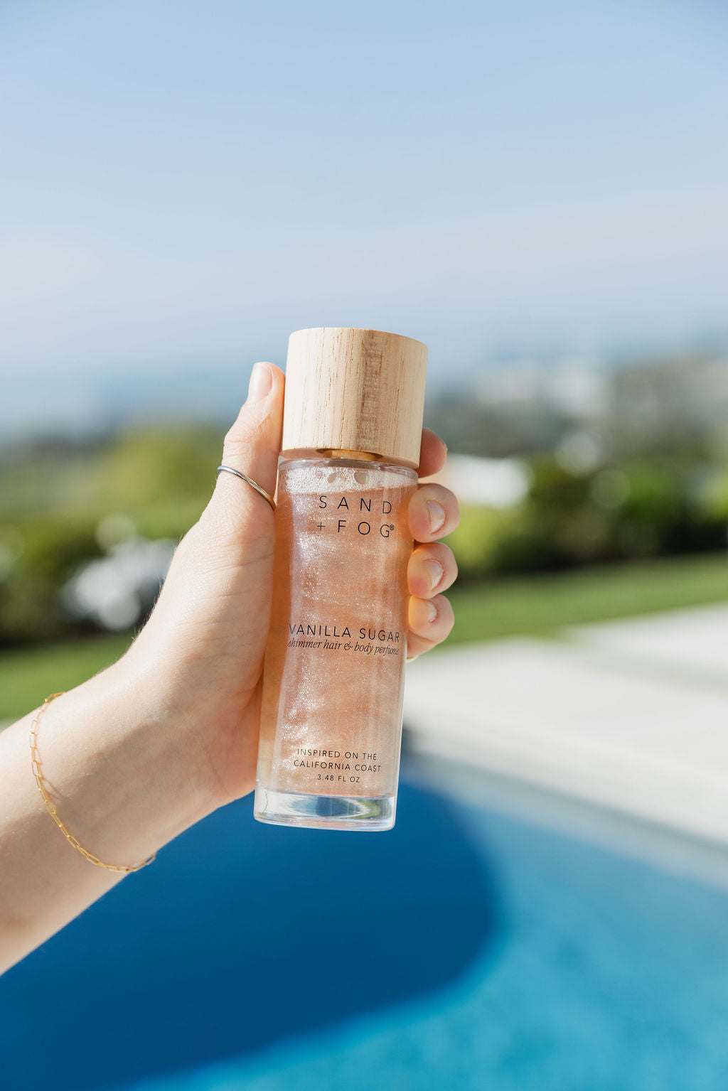 Sand Fog Vanilla Sugar 106 ml Shimmer Hair & Body Perfume - Image 3