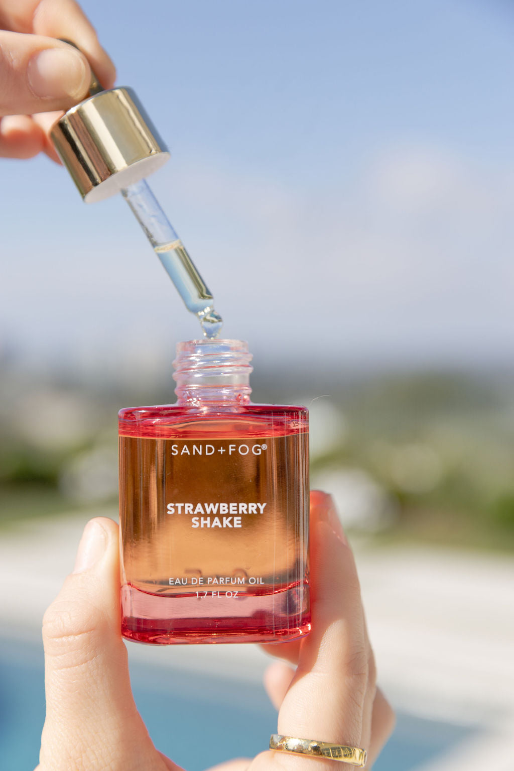 Sand Fog Strawberry Shake 50ml Perfume Oil Dropper - Image 2