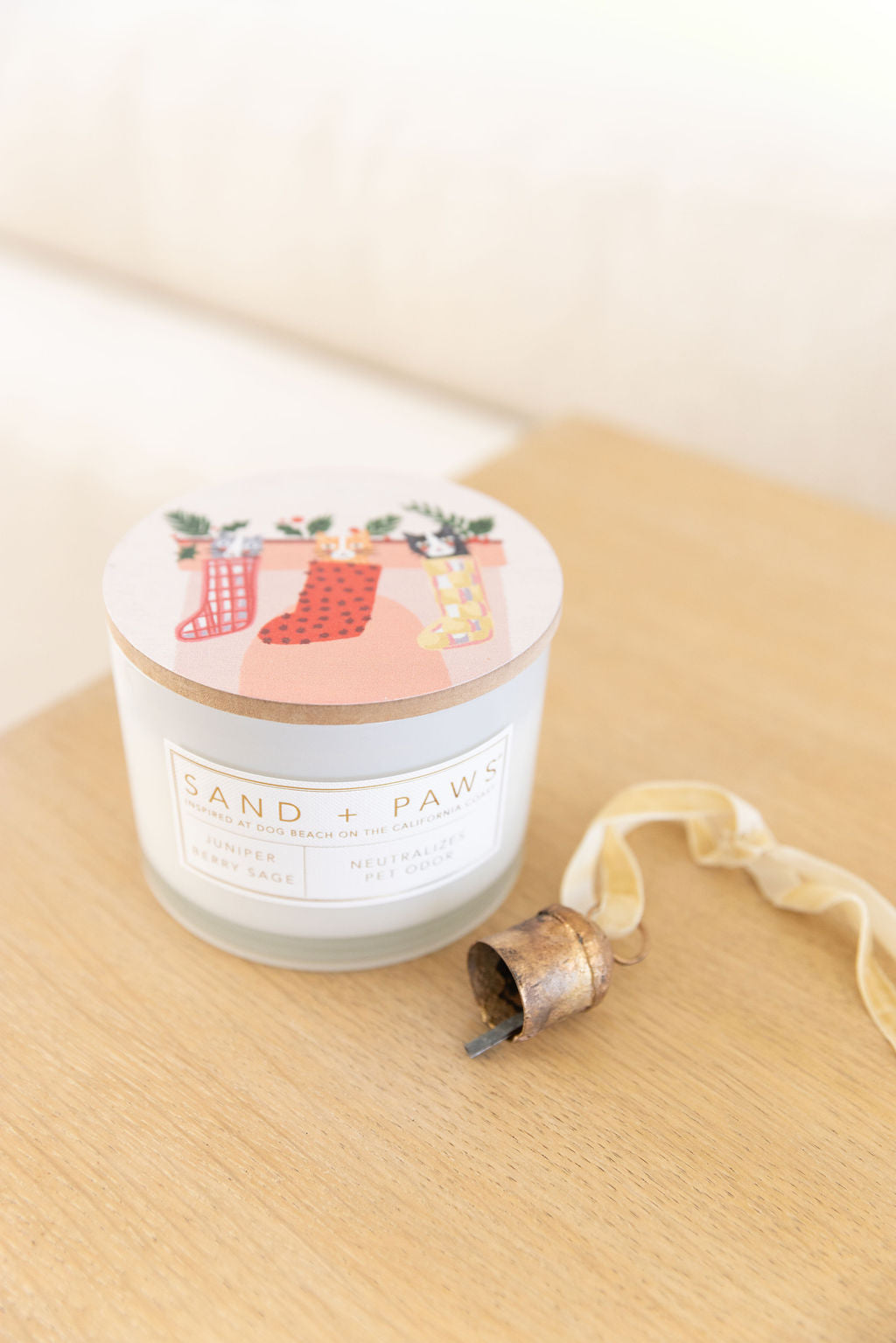 Sand Fog Sand + Paws Juniper Berry Sage 12 oz scented candle - Image 5