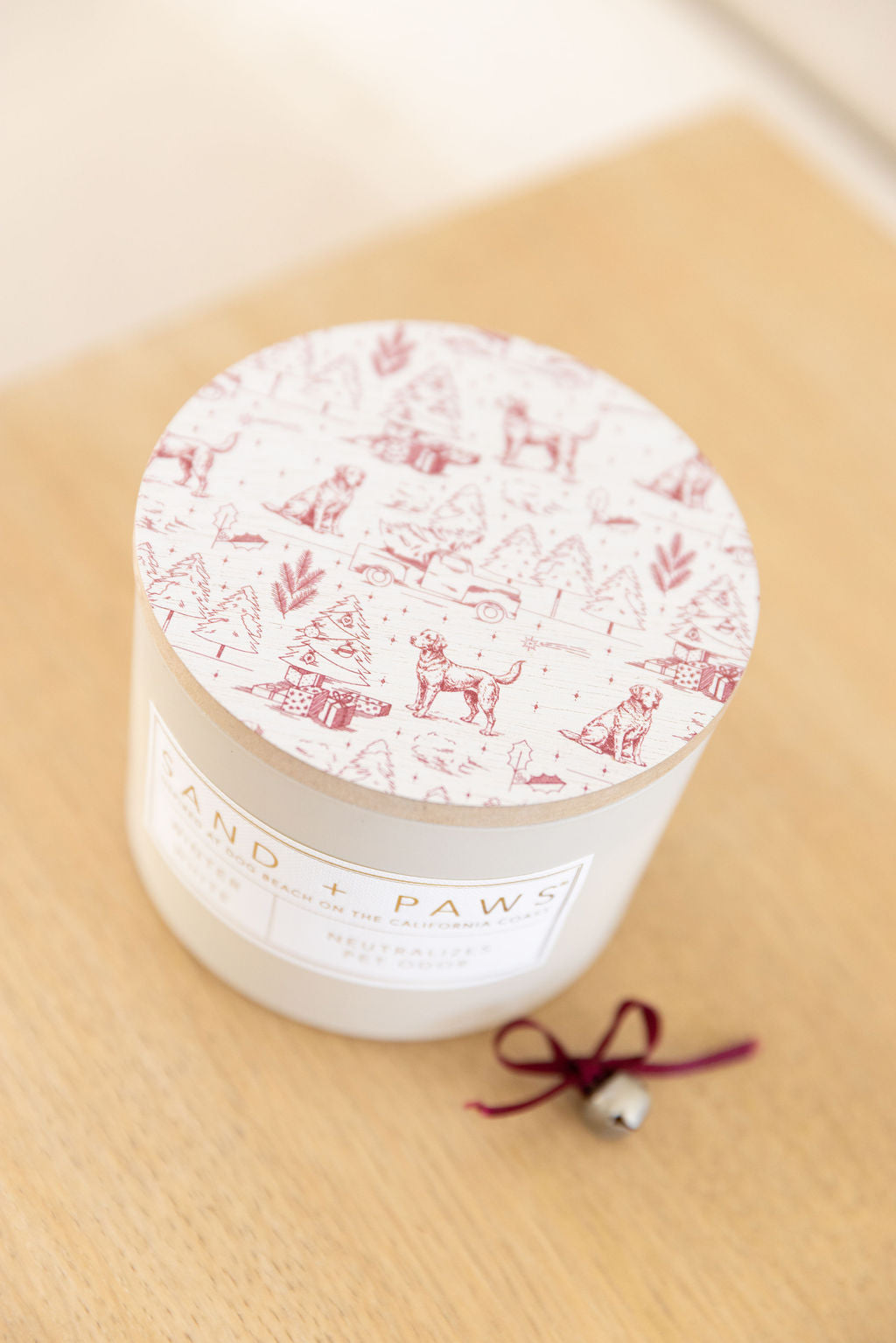 Sand Fog Sand + Paws Winter White 12 oz scented candle - Image 5