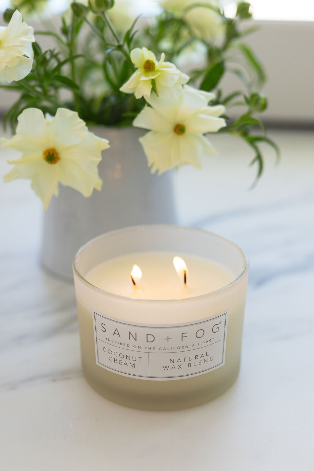 Sand Fog Coconut Cream 12 oz scented candle - Image 2