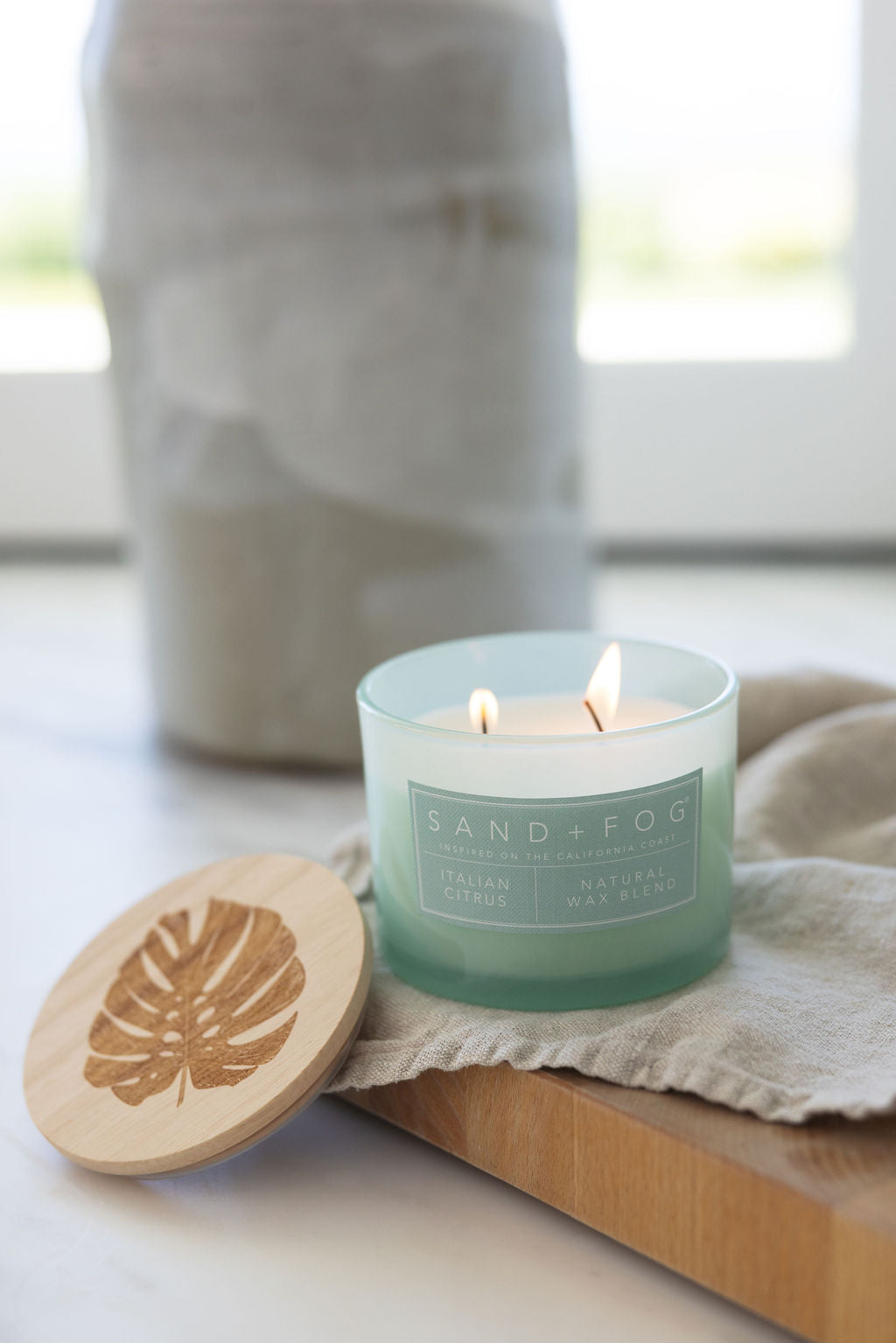 Sand Fog Italian Citrus 12 oz scented candle - Image 2