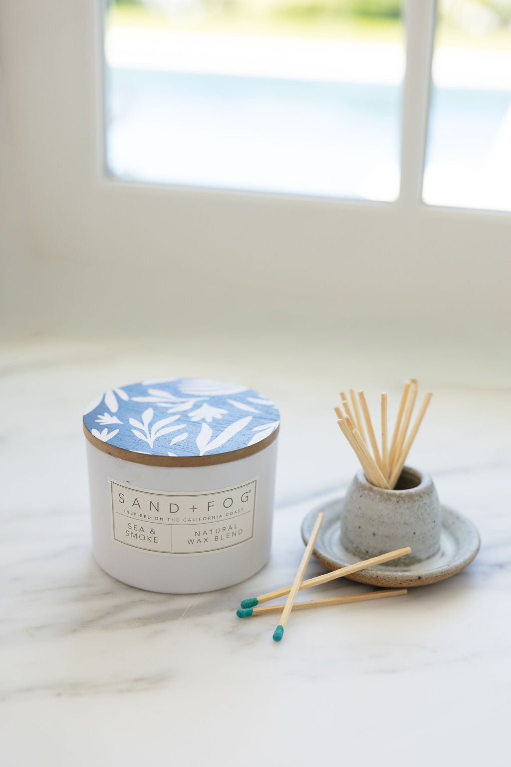 Sand Fog Sea & Smoke 12 oz scented candle - Image 2