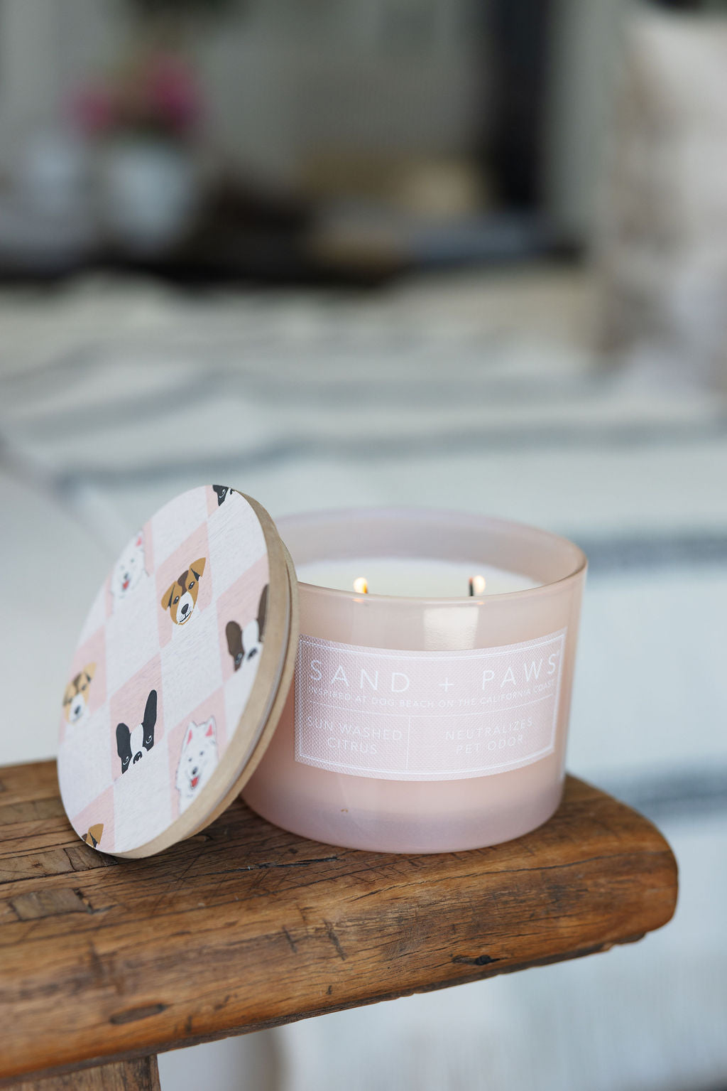 Sand Fog Sand + Paws Sun Washed Citrus 12 oz scented candle - Image 5