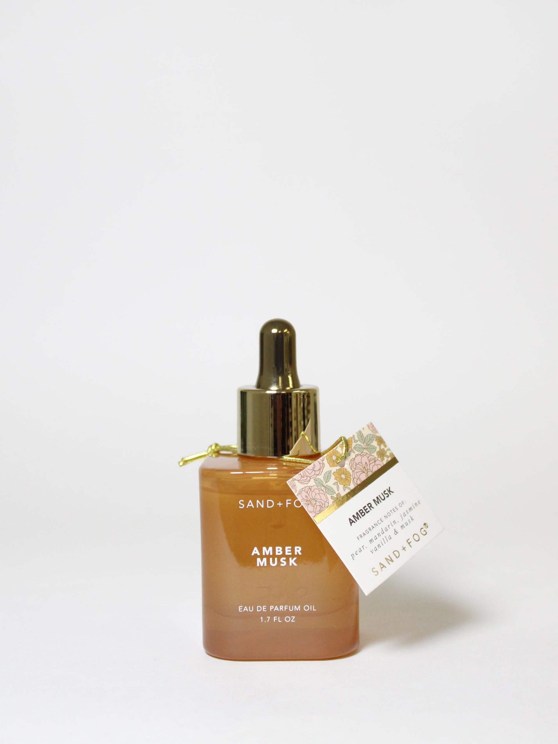 Sand Fog Amber Musk 50ml Perfume Oil Dropper