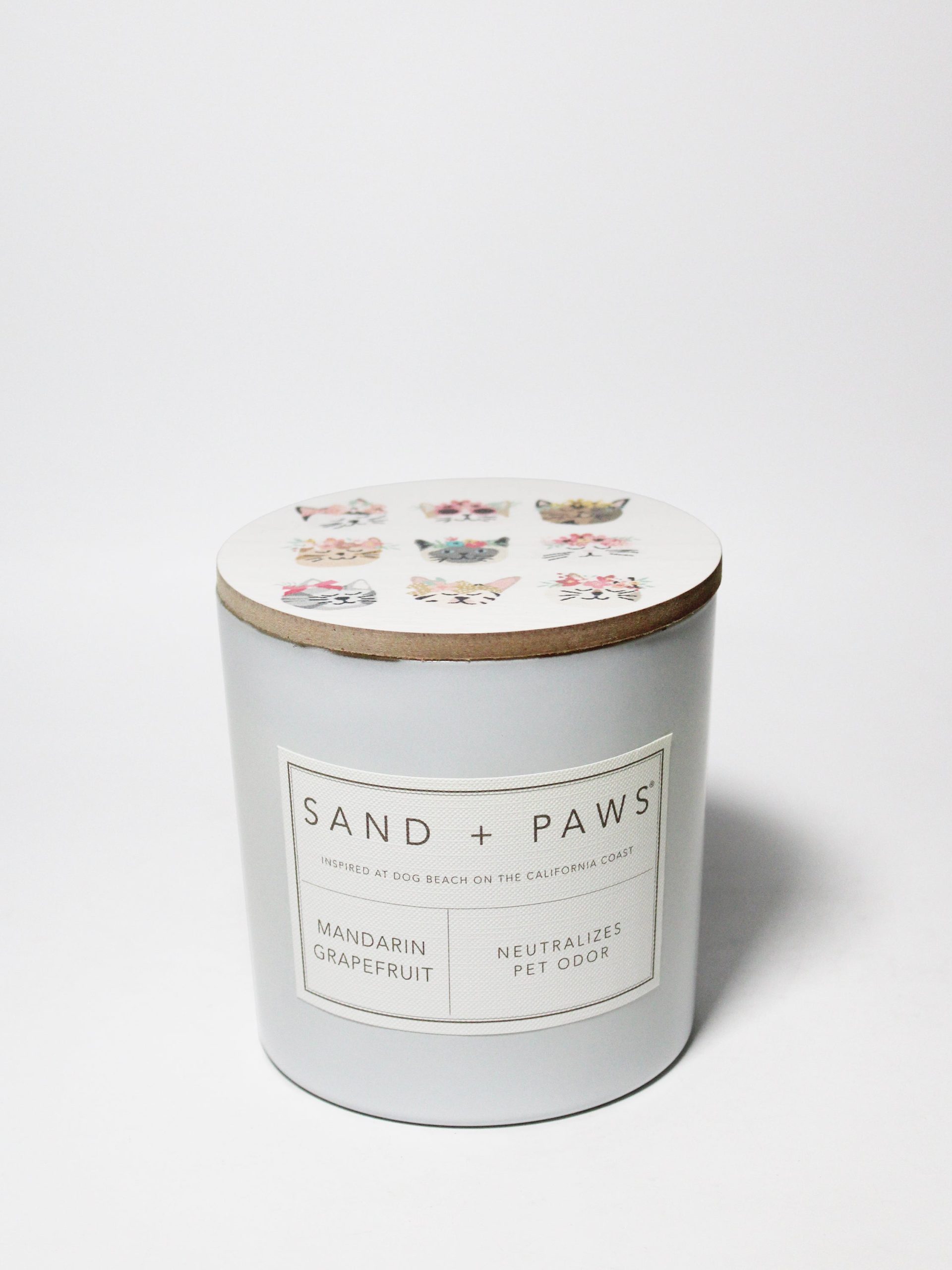 Sand Fog Sand + Paws Mandarin Grapefruit 21 oz scented candle