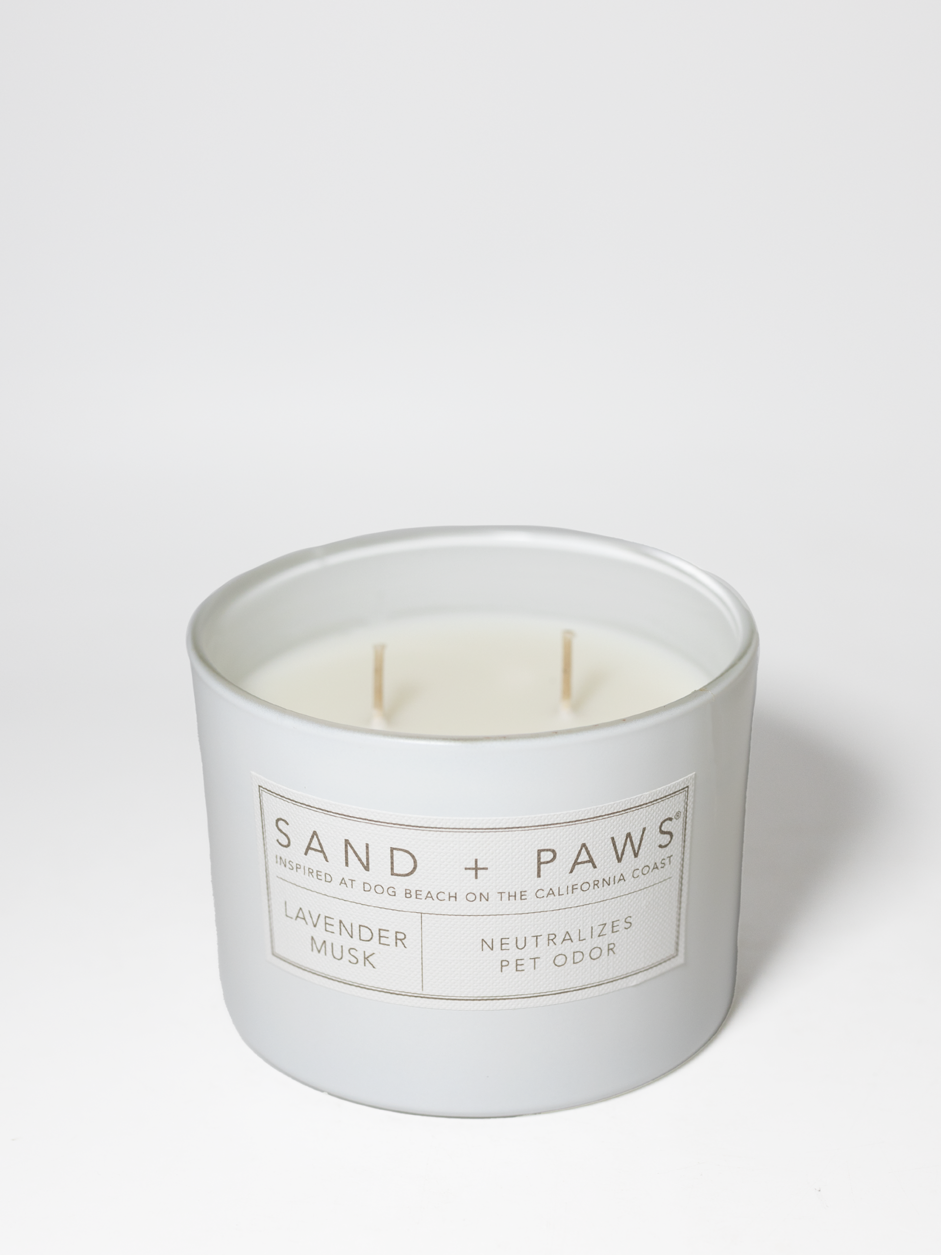 Sand Fog Sand + Paws Lavender Musk 12 oz scented candle - Image 2