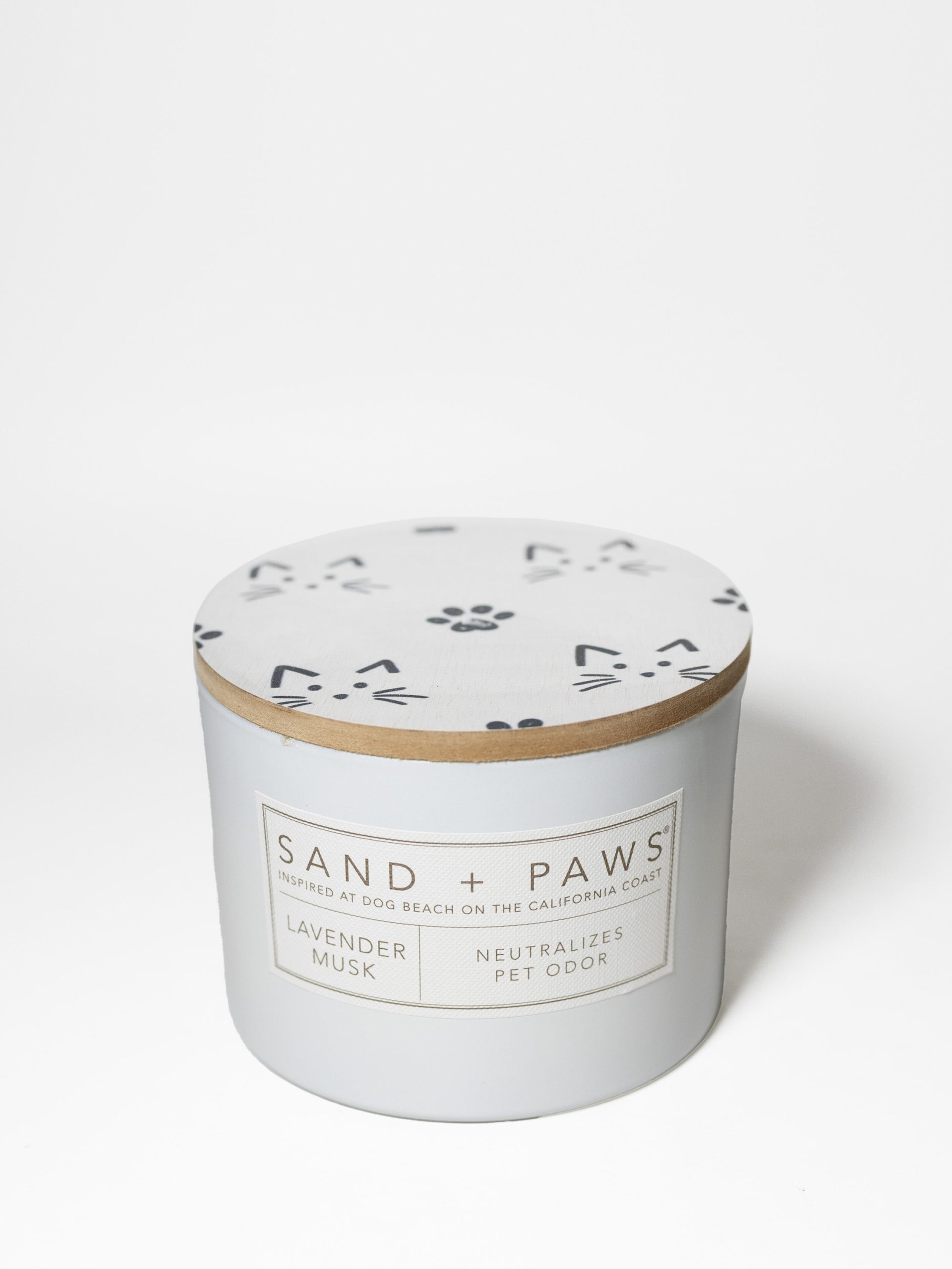 Sand Fog Sand + Paws Lavender Musk 12 oz scented candle