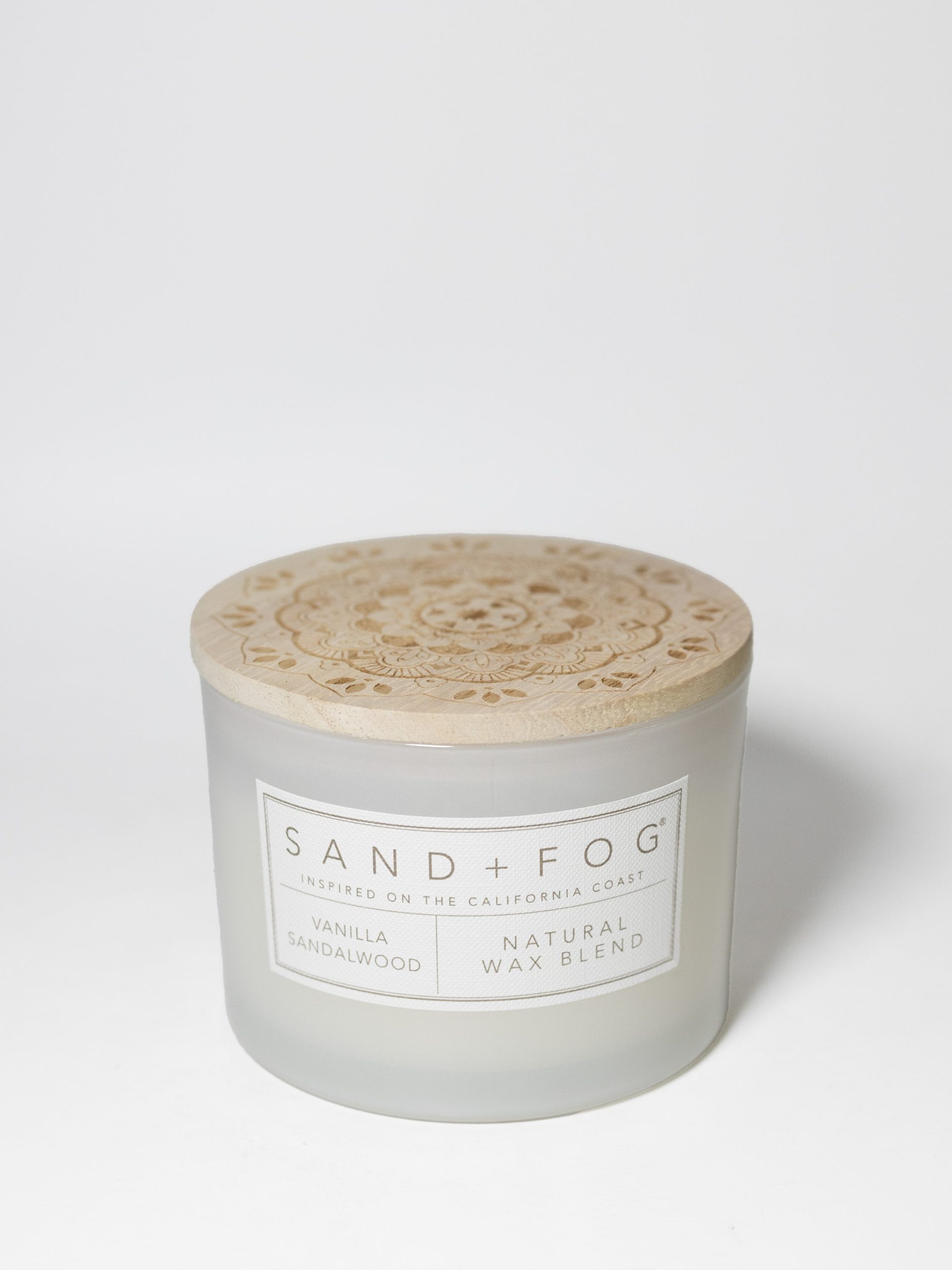 Sand Fog Vanilla Sandalwood 12 oz scented candle