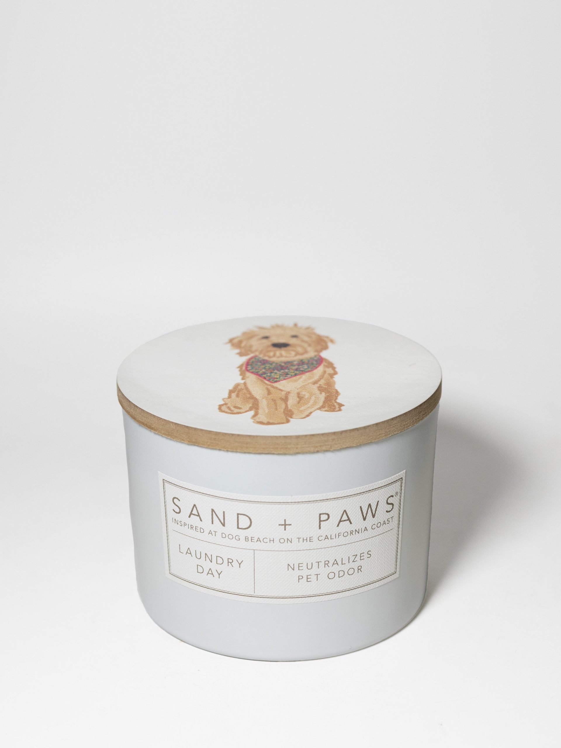 Sand Fog Sand + Paws Laundry Day 12 oz scented candle