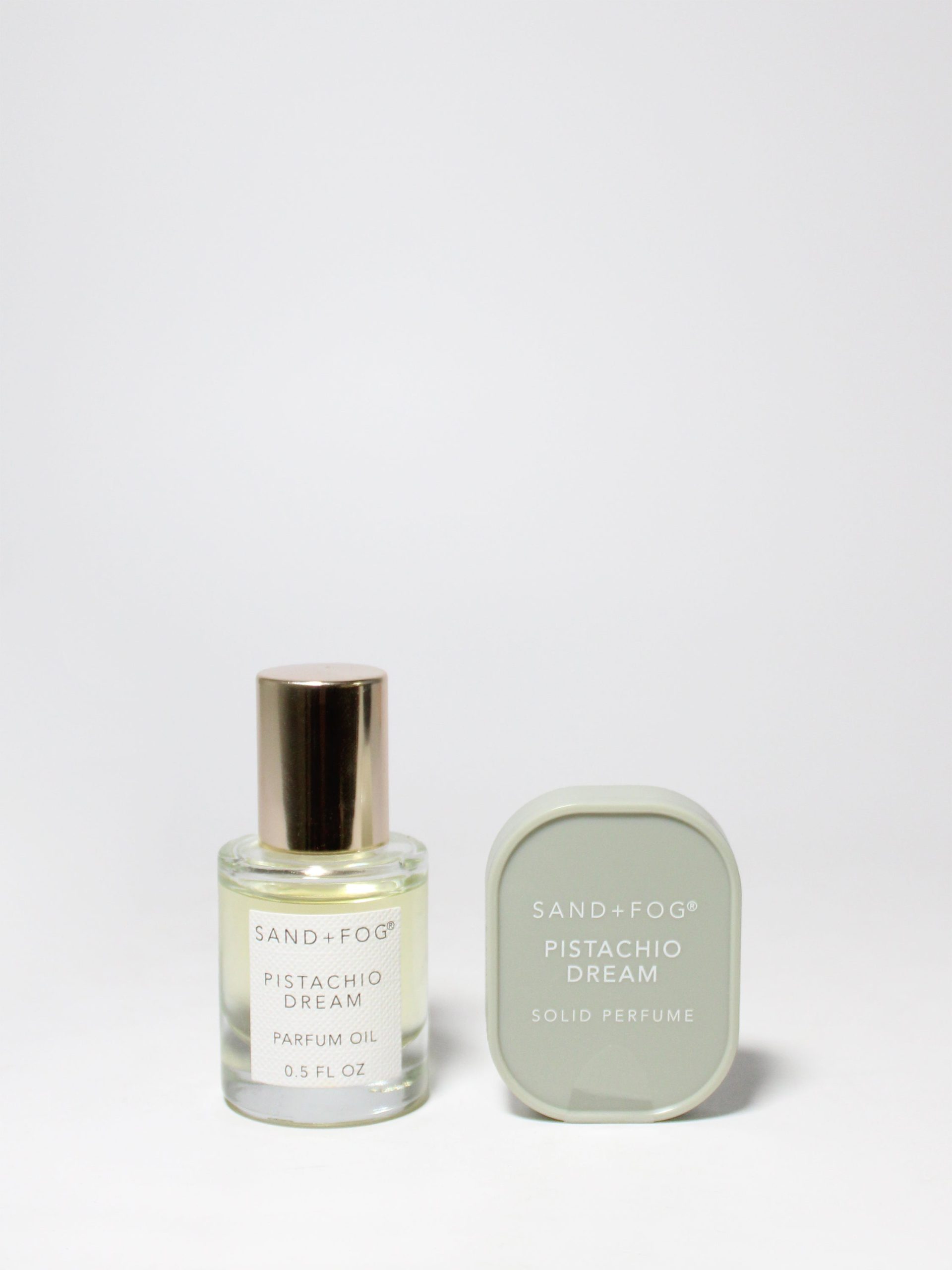 Sand Fog Perfume Oil Rollerball and Solid Perfume Set - Pistachio Dream - Image 2