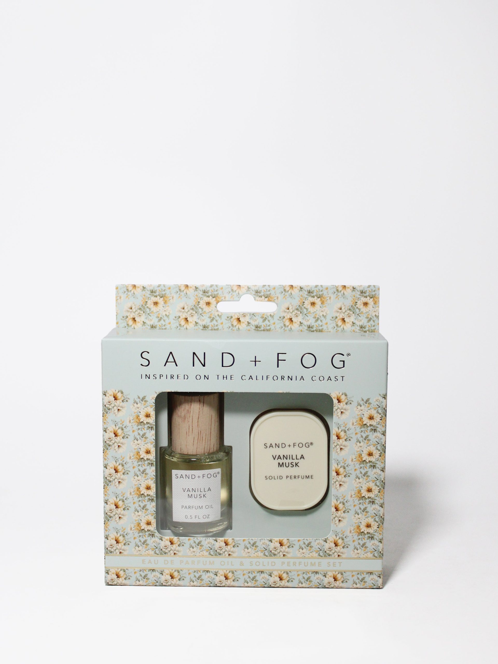 Sand Fog Perfume Oil Rollerball and Solid Perfume Set - Vanilla Musk