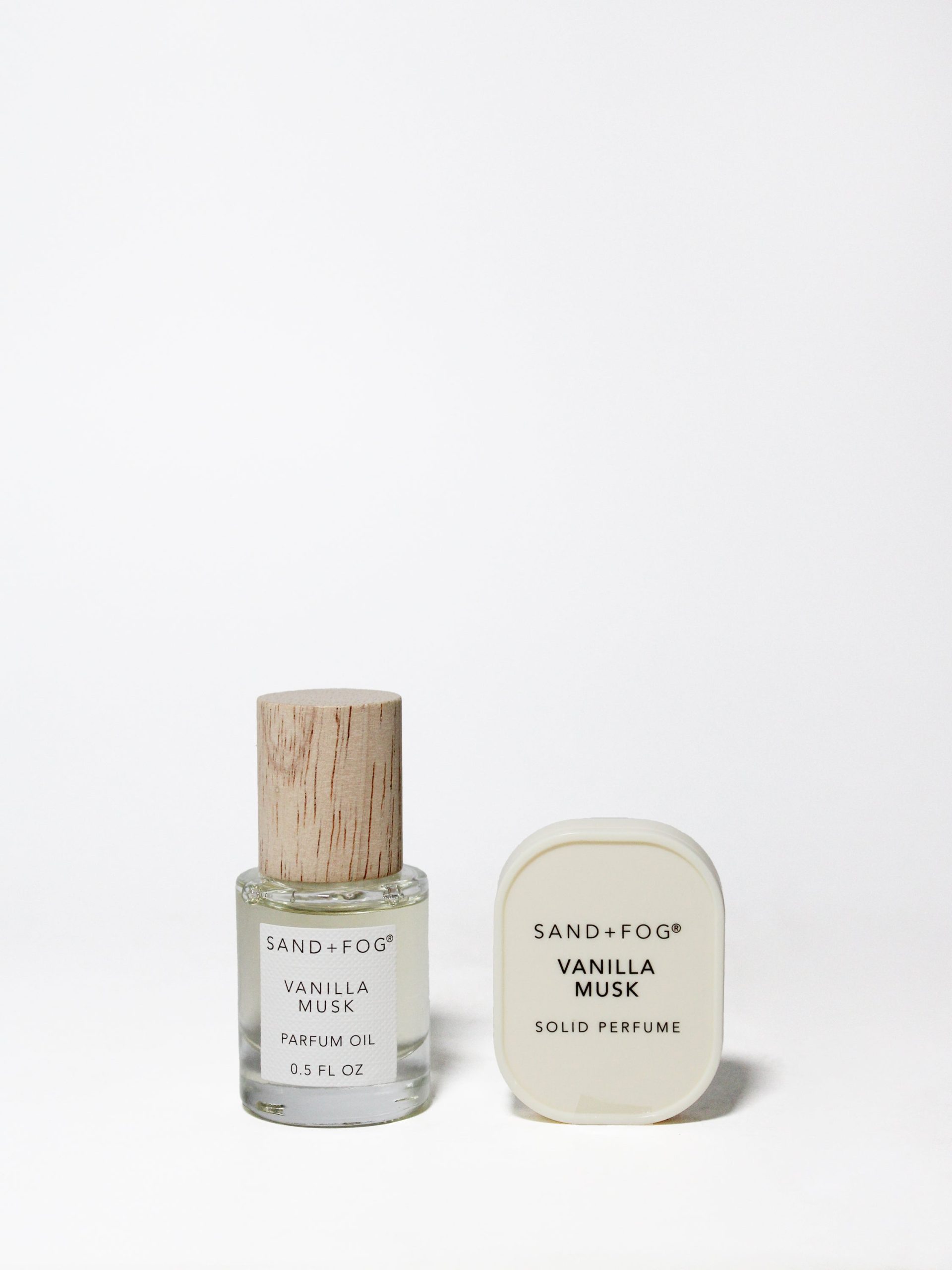 Sand Fog Perfume Oil Rollerball and Solid Perfume Set - Vanilla Musk - Image 2