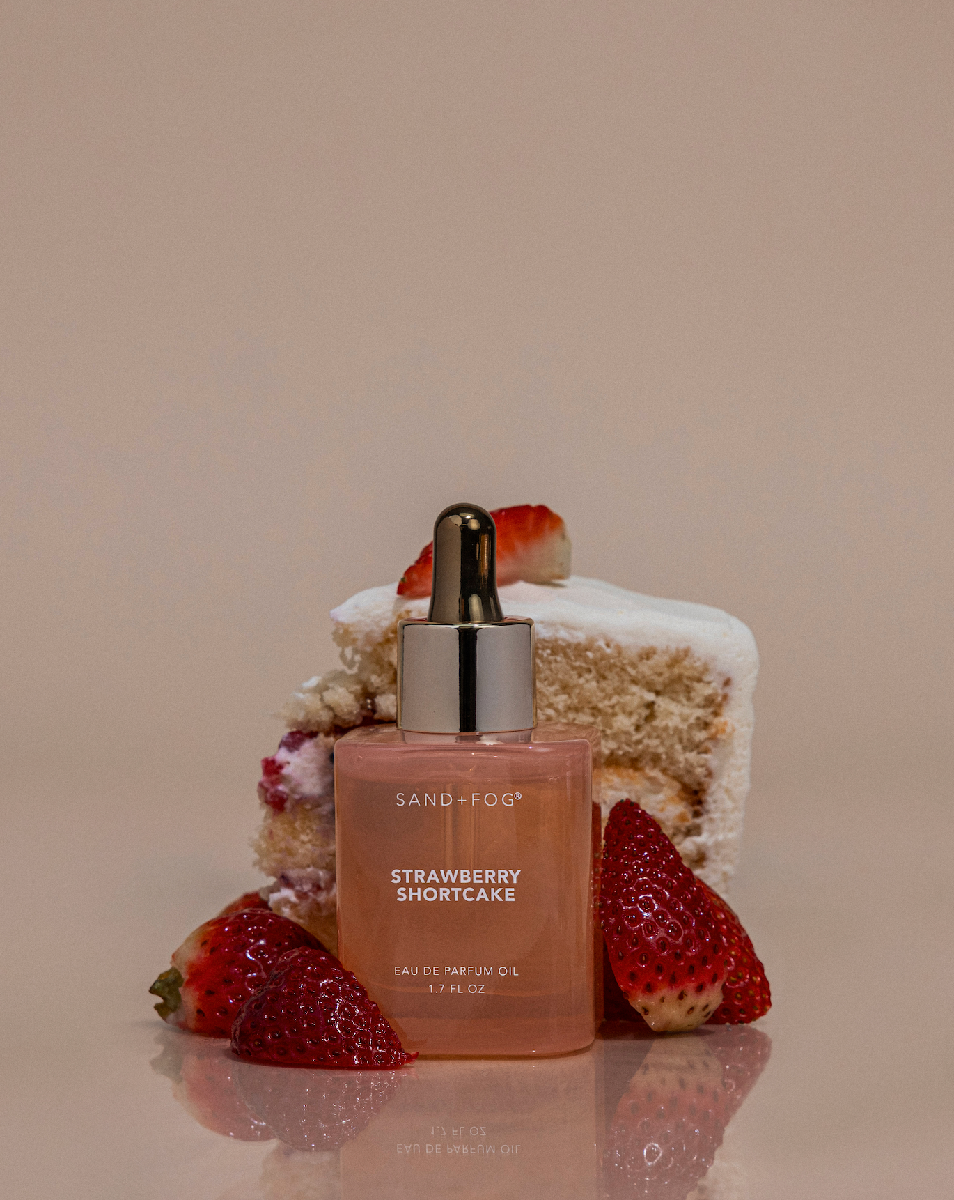 Sand Fog Strawberry Shortcake 50ml Perfume Oil Dropper - Image 2