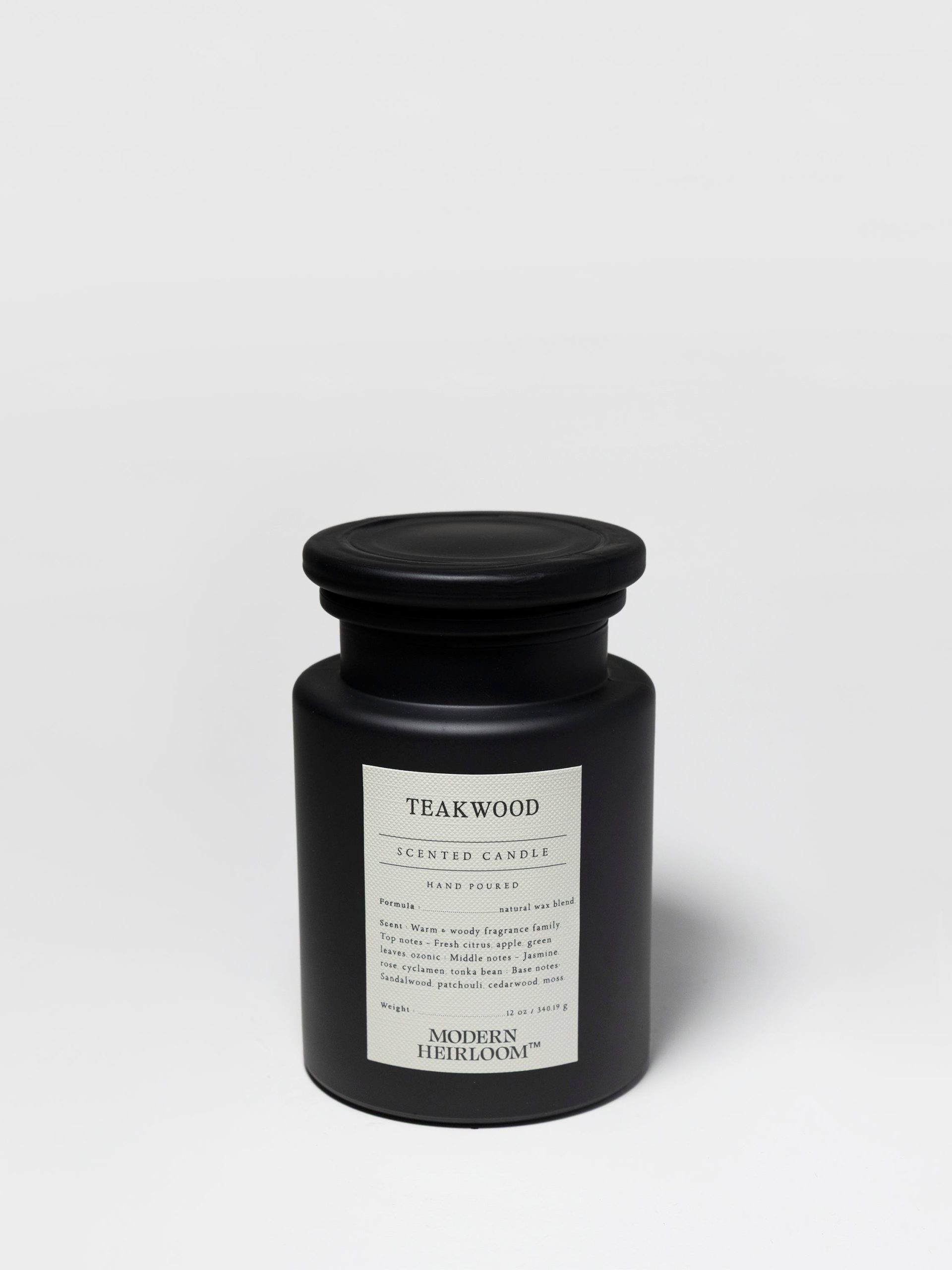 Sand Fog Teakwood 12 oz scented candle