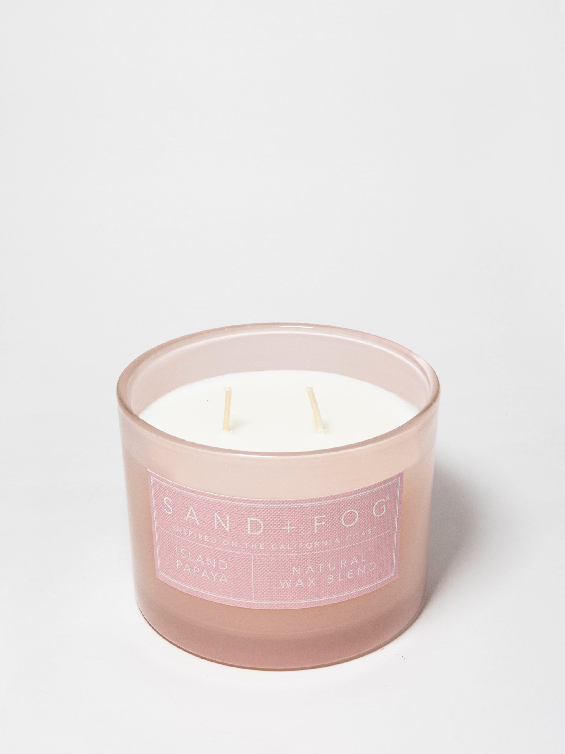 Sand Fog Island Papaya 12 oz scented candle - Image 4