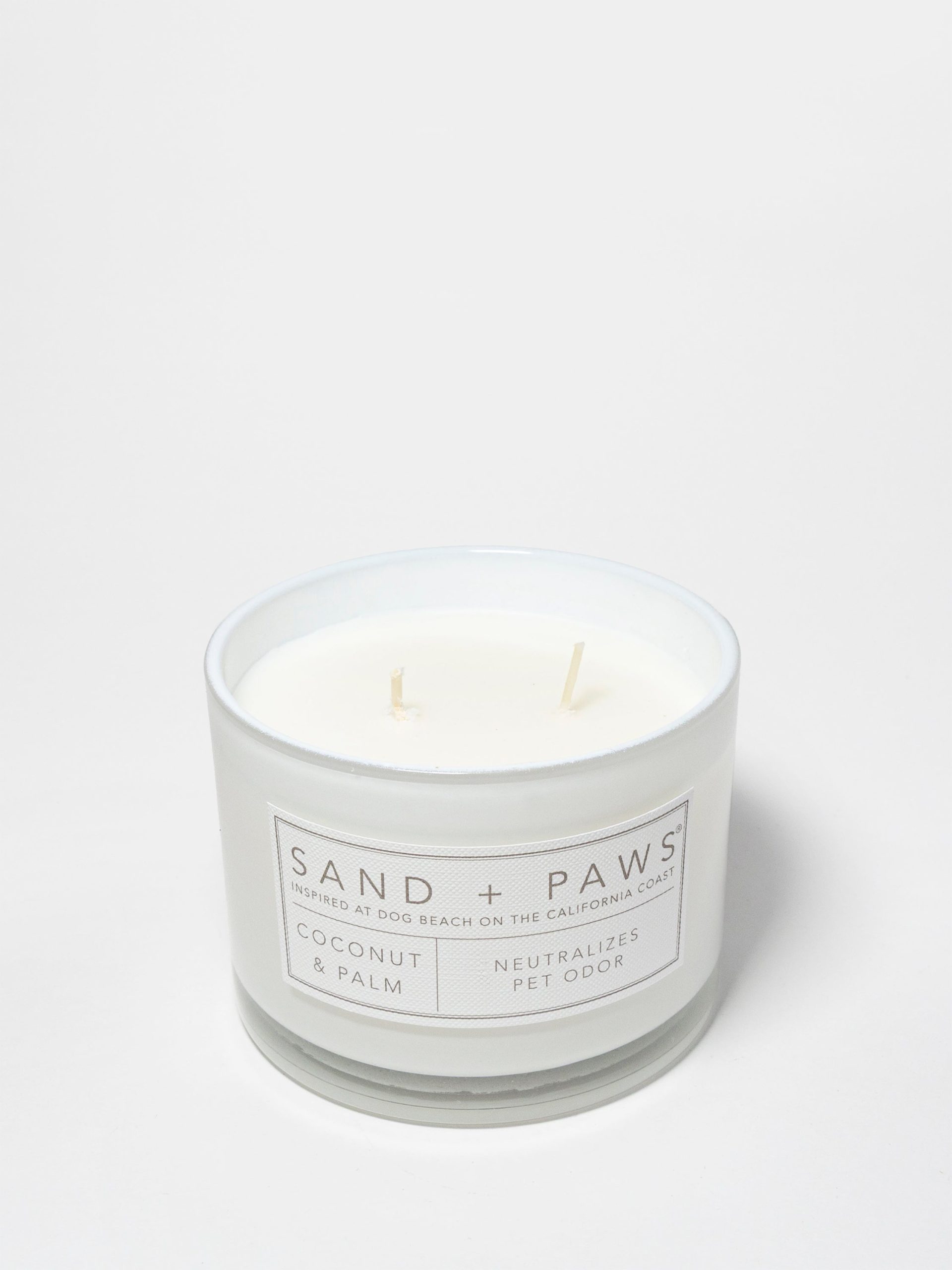 Sand Fog Sand + Paws Coconut & Palm 12 oz scented candle - Image 3